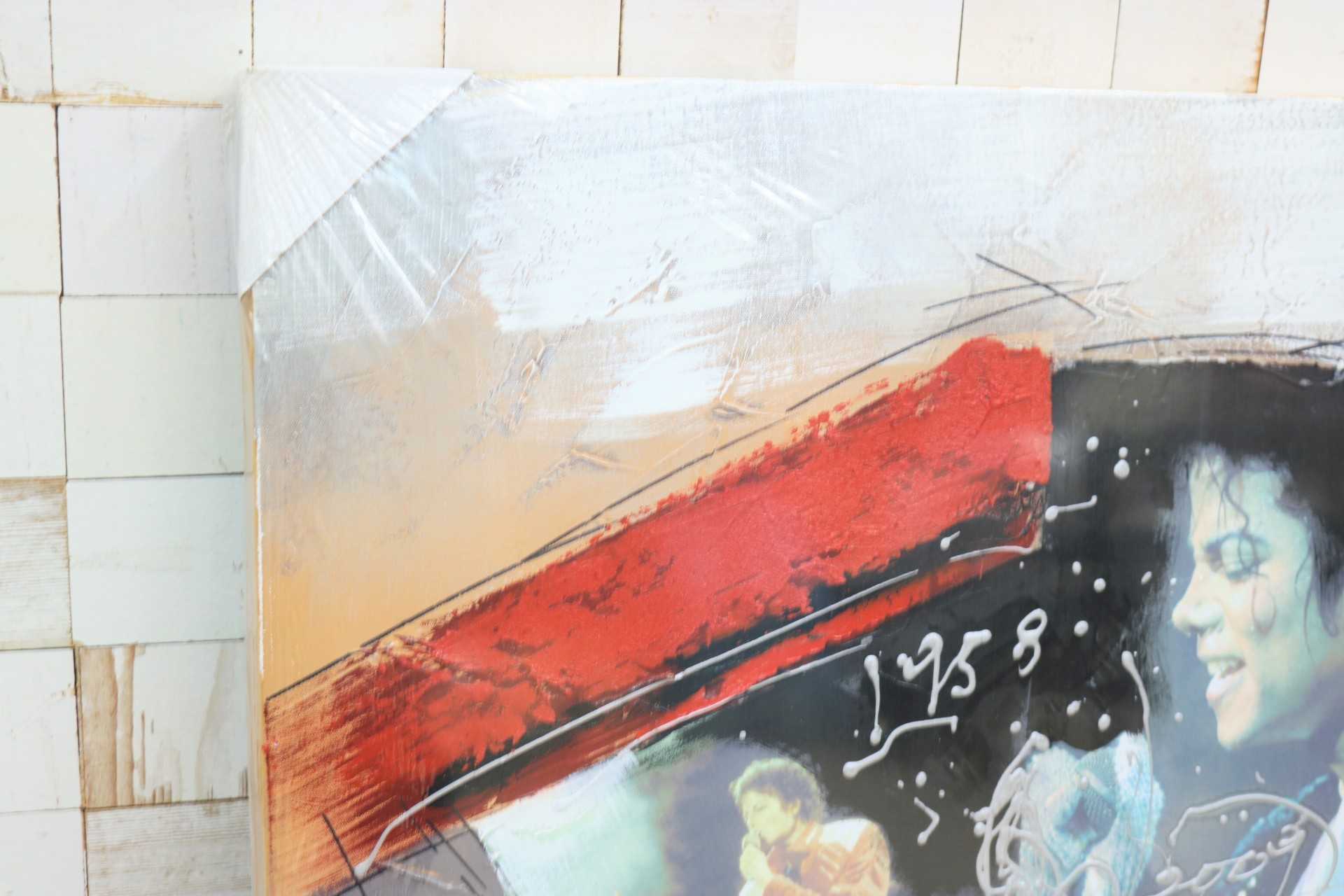 GMIK749X◯マイケル・ジャクソン アートパネル 大型 インテリアボード コラージュアート