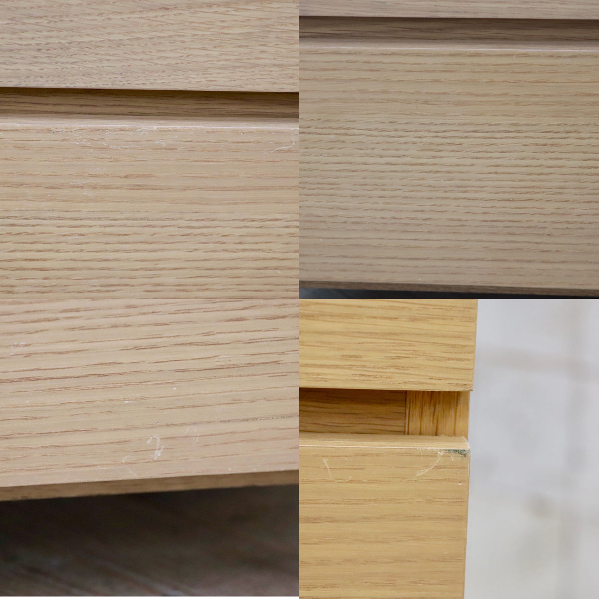 GMJS302C〇無印良品 / MUJI オーク材 チェスト 6段ワイド 7杯 幅80cm 天然木 北欧 ナチュラル