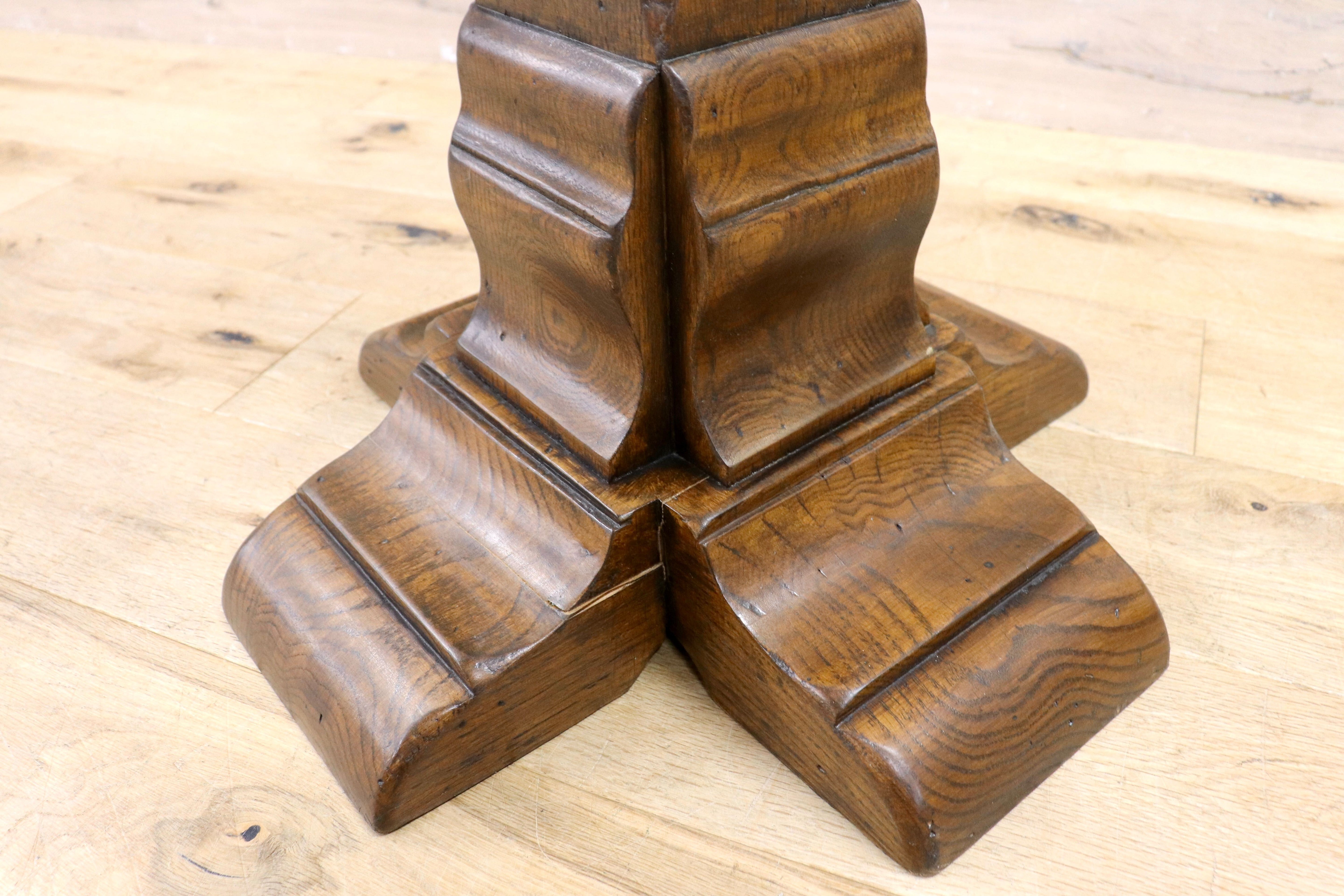 GMIK7D○スペイン製 カスティリアンスタイル バースツール ハイチェア カウンター 回転式 椅子 オーク 本革 アンティーク ヴィンテージ