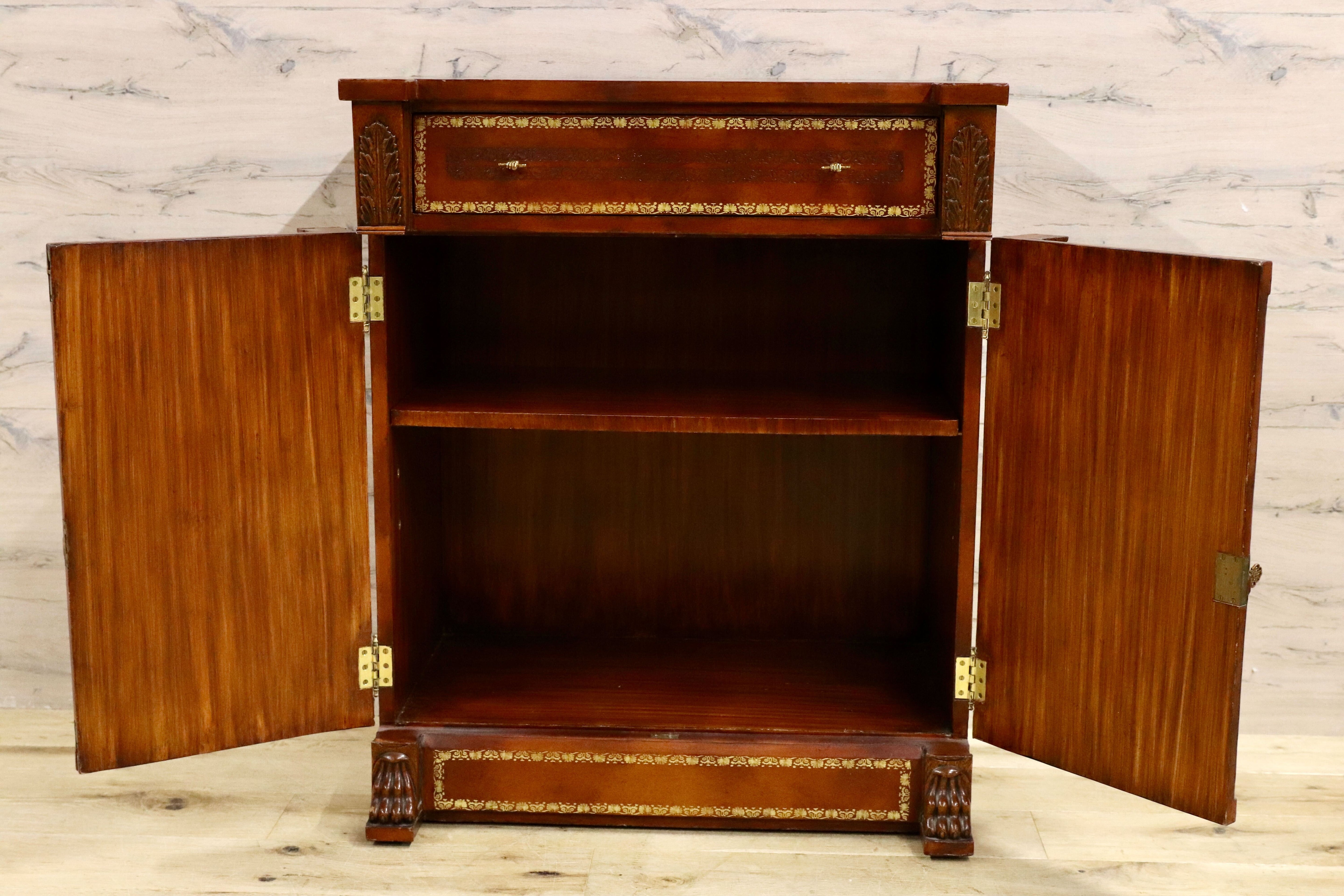 GMHS568○MATTE AND-SMITH / メートランドスミス チェスト サイドボード リビングボード 英国 最高級 家具 クラシック レザートップ 稀少