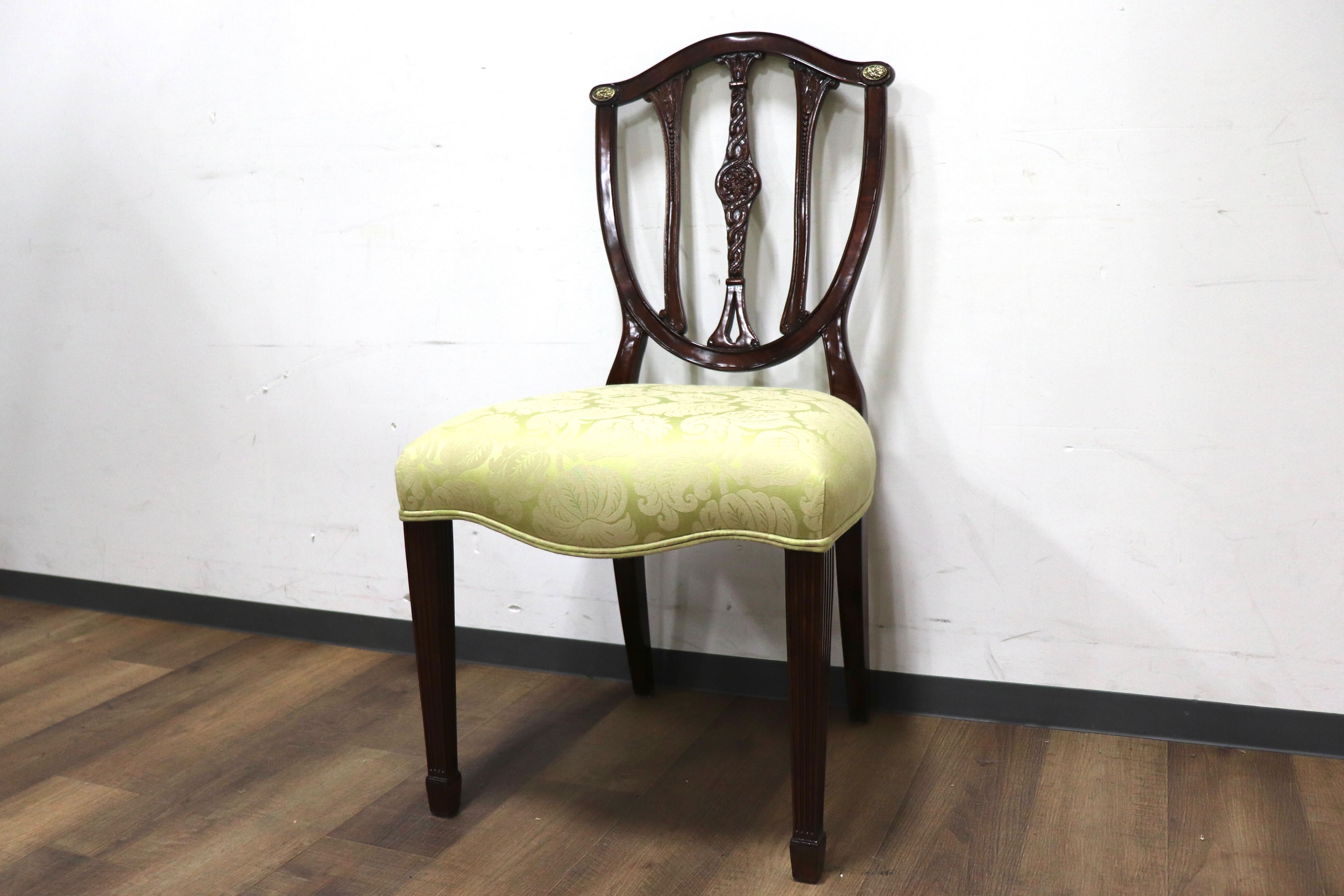 GMHK287C○THEODORE ALEXANDER / セオドアアレキサンダー ダイニングチェア クラシック マホガニー材 英国 イギリス 定価約26万 展示品