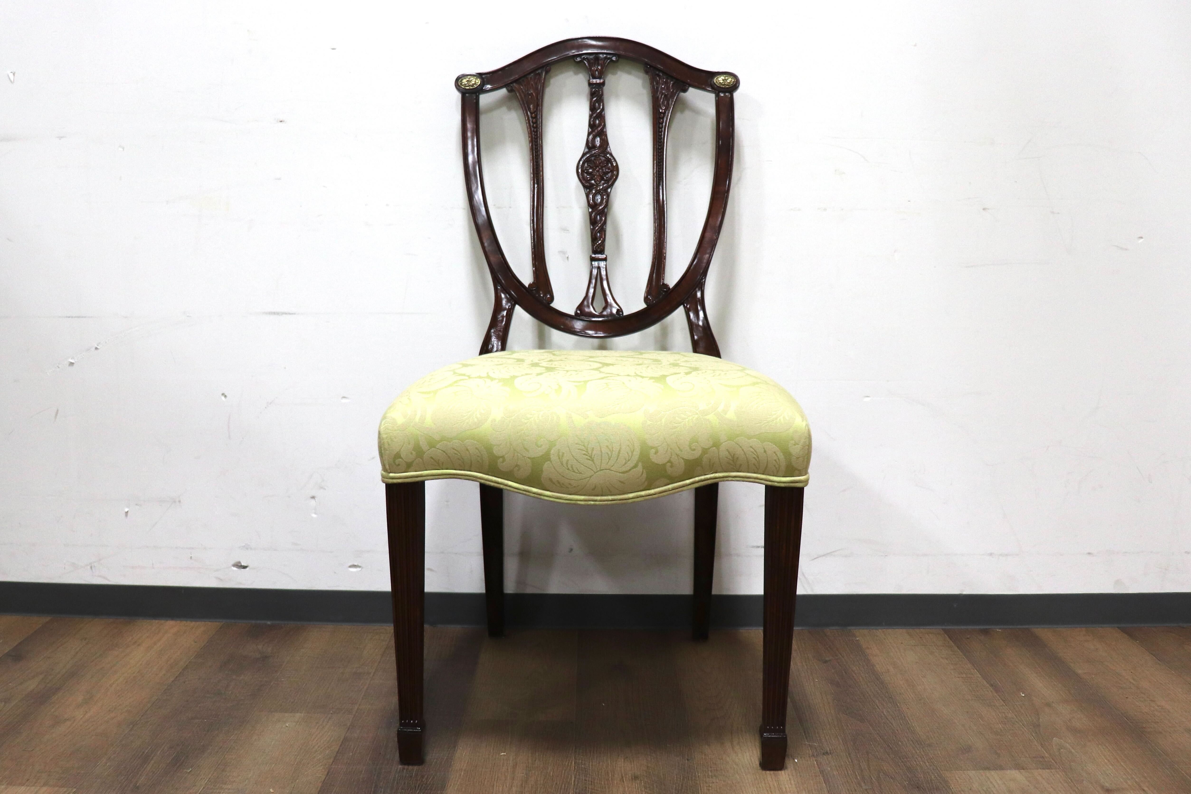 GMHK287C○THEODORE ALEXANDER / セオドアアレキサンダー ダイニングチェア クラシック マホガニー材 英国 イギリス 定価約26万 展示品