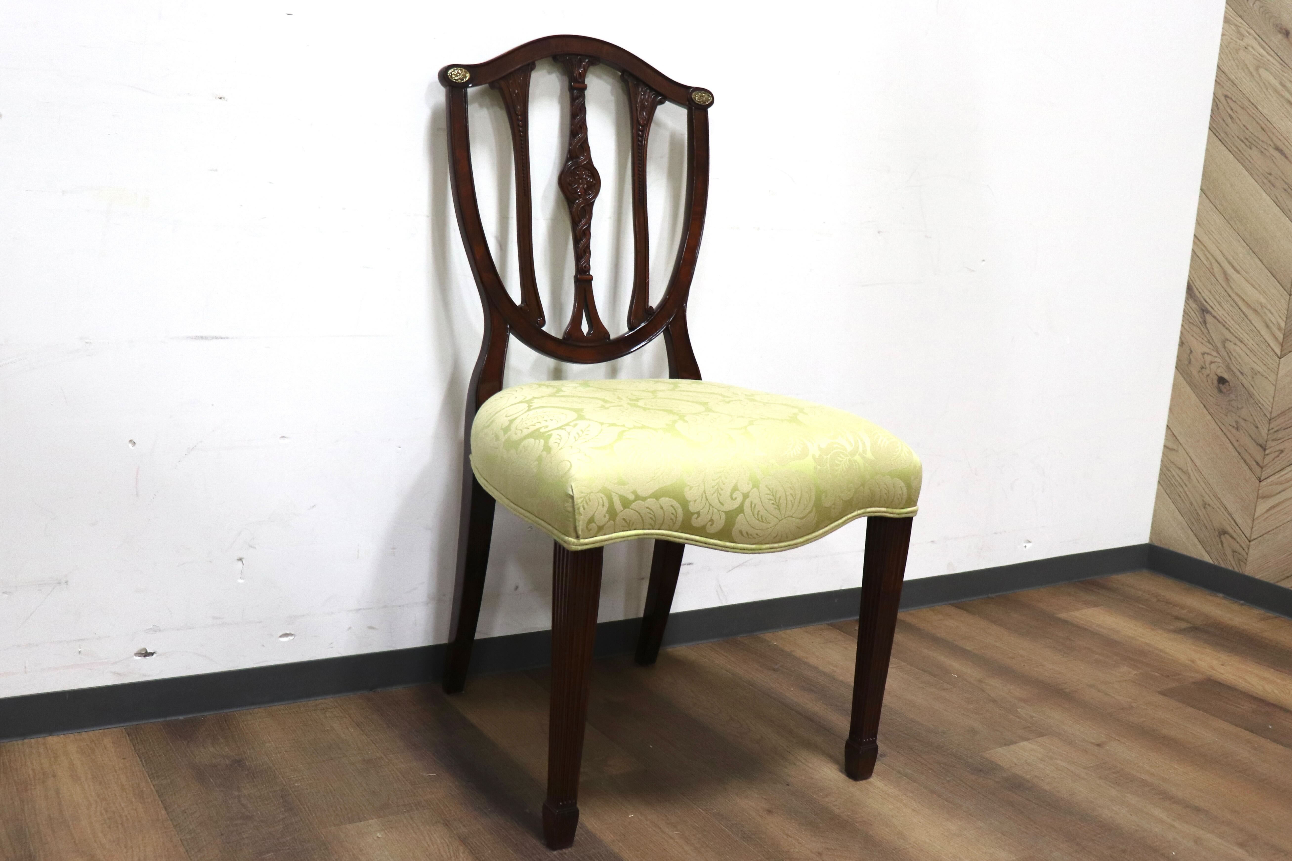 GMHK287C○THEODORE ALEXANDER / セオドアアレキサンダー ダイニングチェア クラシック マホガニー材 英国 イギリス 定価約26万 展示品