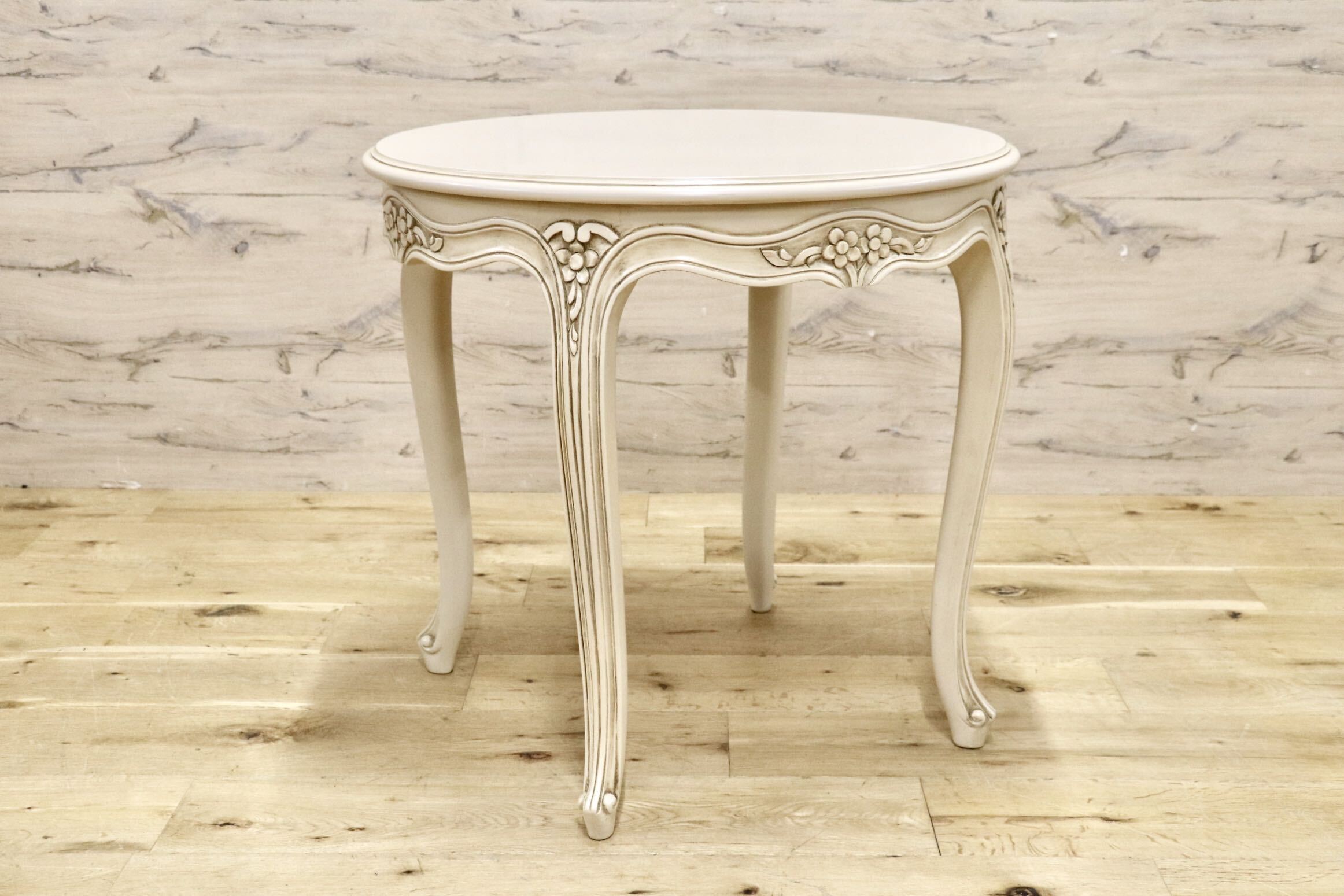 GMJS259G○domani / ドマーニ Louis XV ルイ15世 サイドテーブル コンソールテーブル 西洋 アンティーク カリモク最高峰 定価約21万 展示品