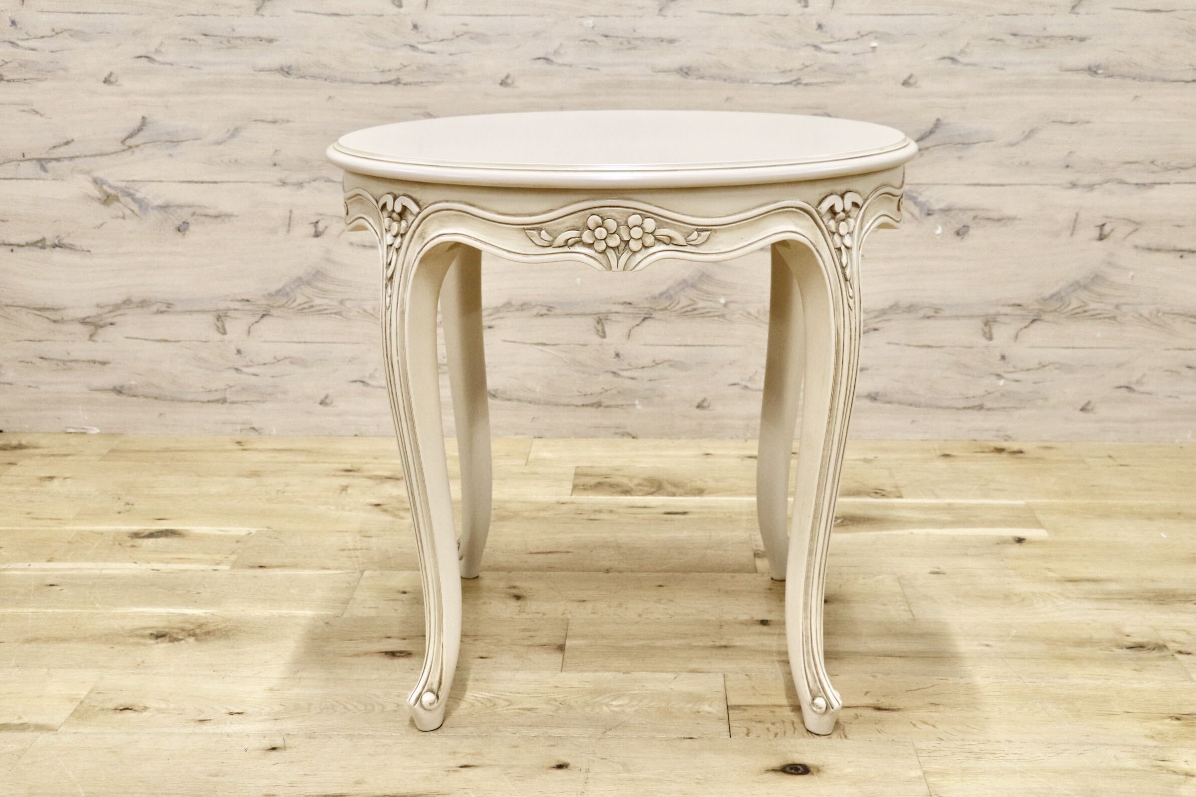 GMJS259G○domani / ドマーニ Louis XV ルイ15世 サイドテーブル コンソールテーブル 西洋 アンティーク カリモク最高峰 定価約21万 展示品
