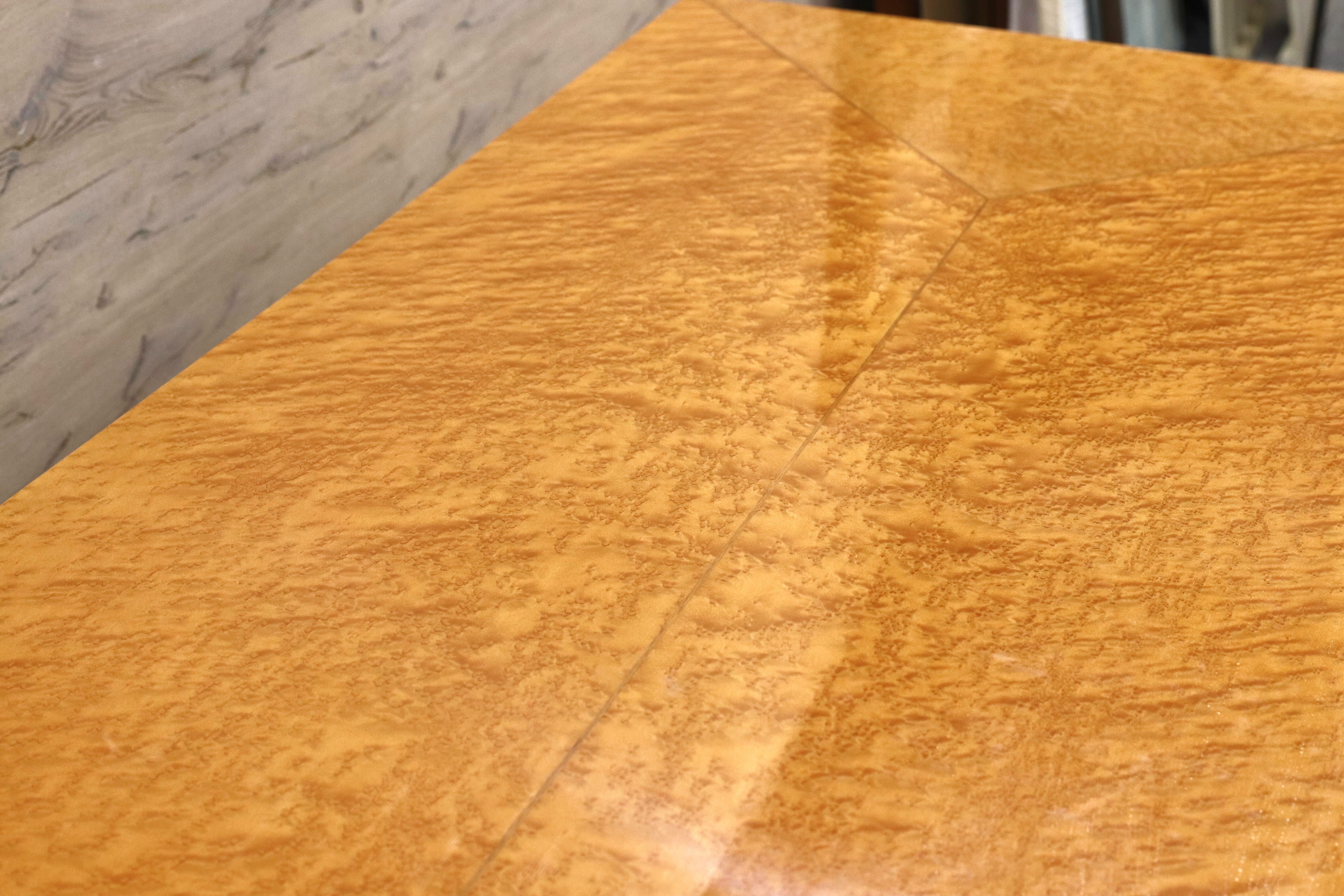 GMHS575○IDC大塚家具 スプレンダー ダイニングテーブル 食卓テーブル バーズアイメープル クラシック エレガント 定価約40万