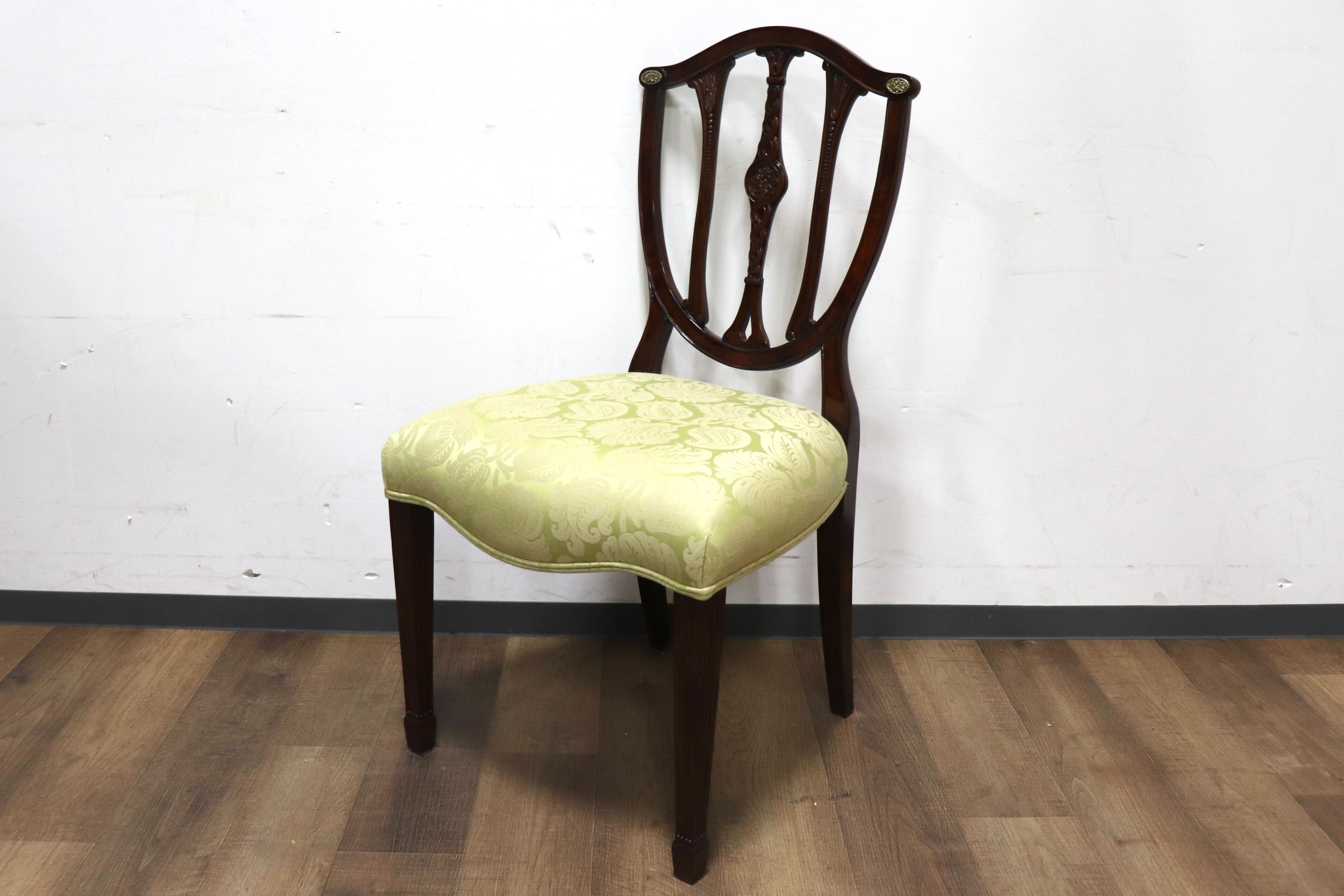 GMHK287C○THEODORE ALEXANDER / セオドアアレキサンダー ダイニングチェア クラシック マホガニー材 英国 イギリス 定価約26万 展示品