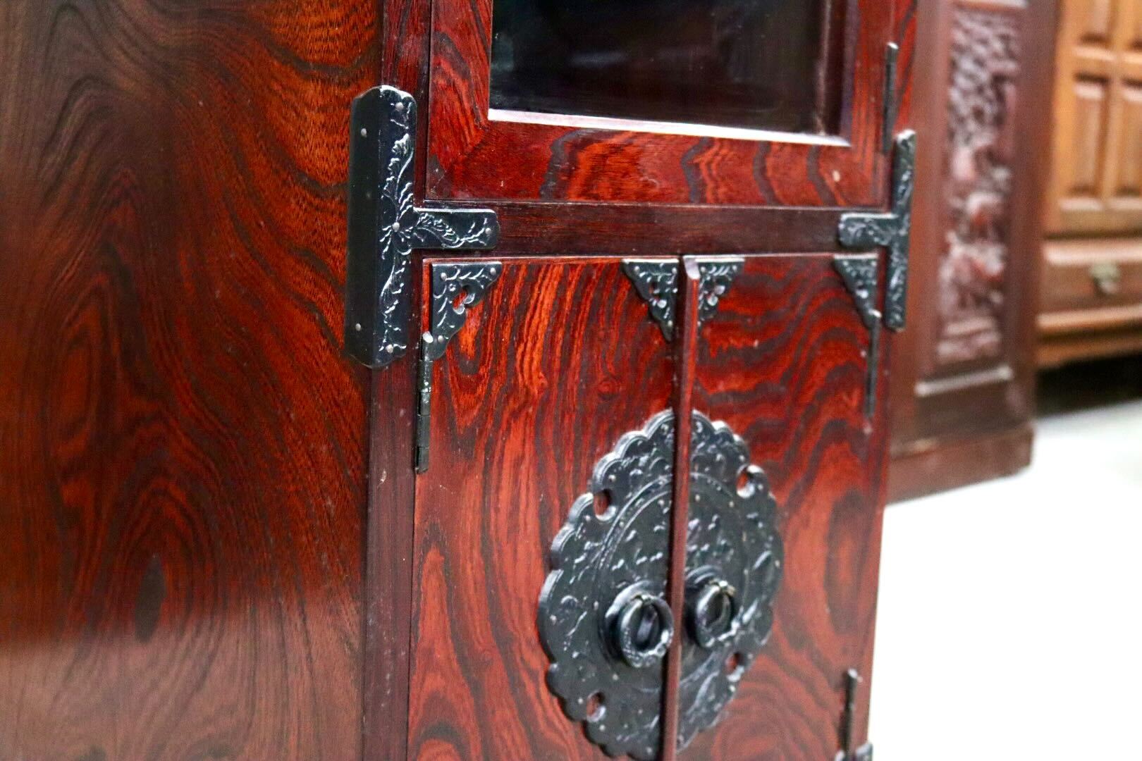 GMIS379A○岩谷堂箪笥 スリムハイチェスト 整理箪笥 リビングボード キャビネット 民藝 伝統工芸 和家具 和モダン レトロ アンティーク