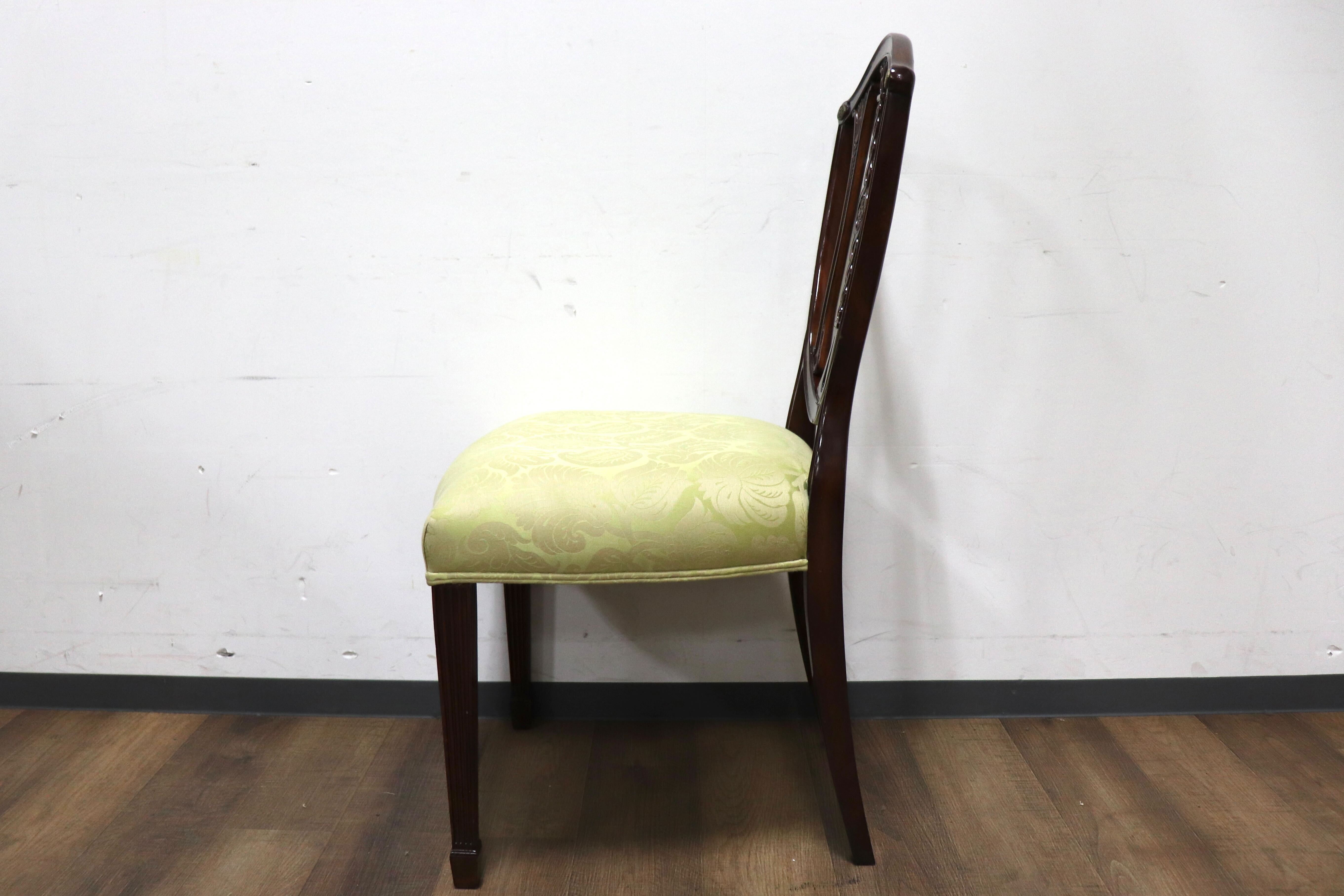 GMHK287D○THEODORE ALEXANDER / セオドアアレキサンダー ダイニングチェア クラシック マホガニー材 英国 イギリス 定価約26万 展示品