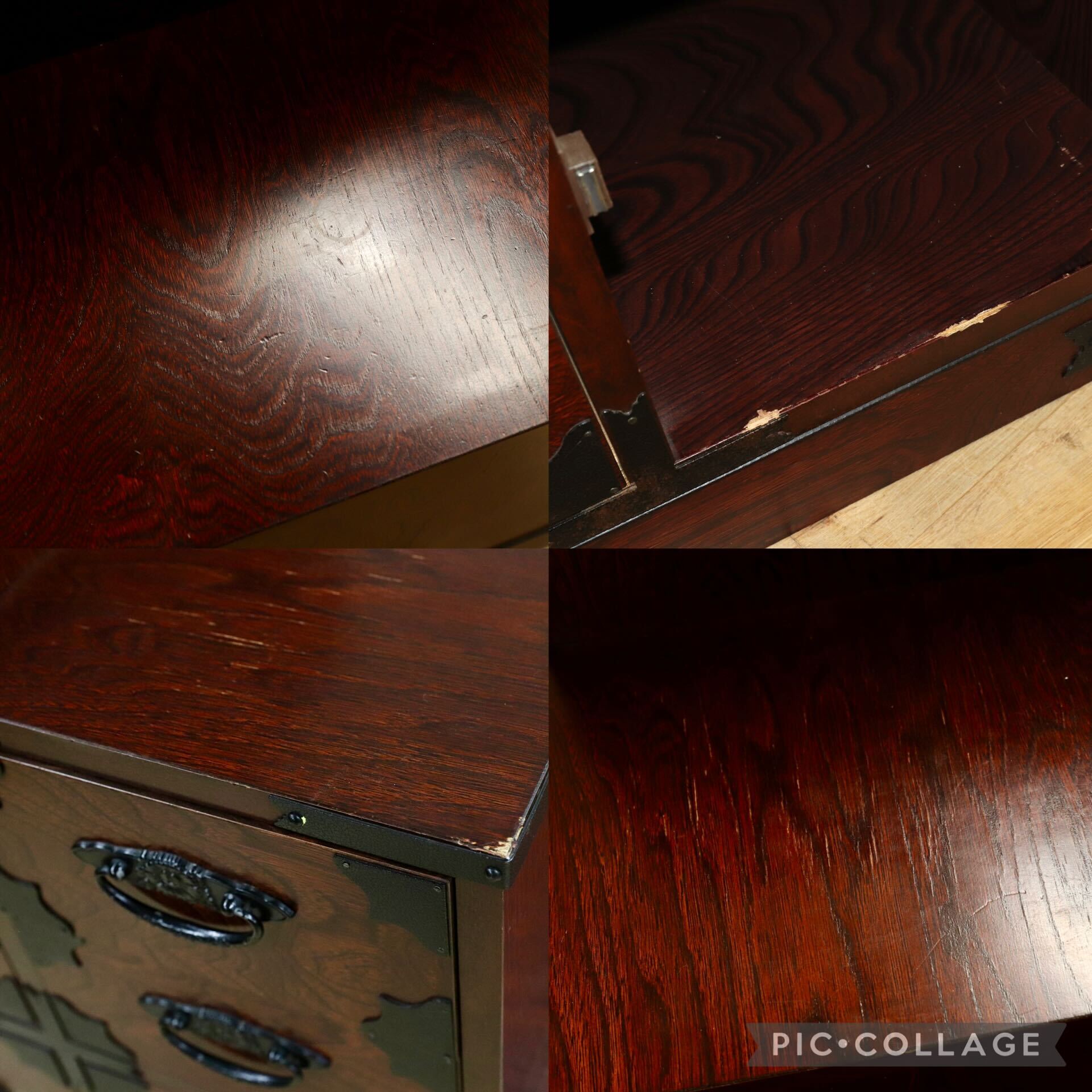 GMIS429○階段箪笥 アンティーク 和家具 整理箪笥 サイドボード 和室 座敷 レトロ 古民家 時代箪笥