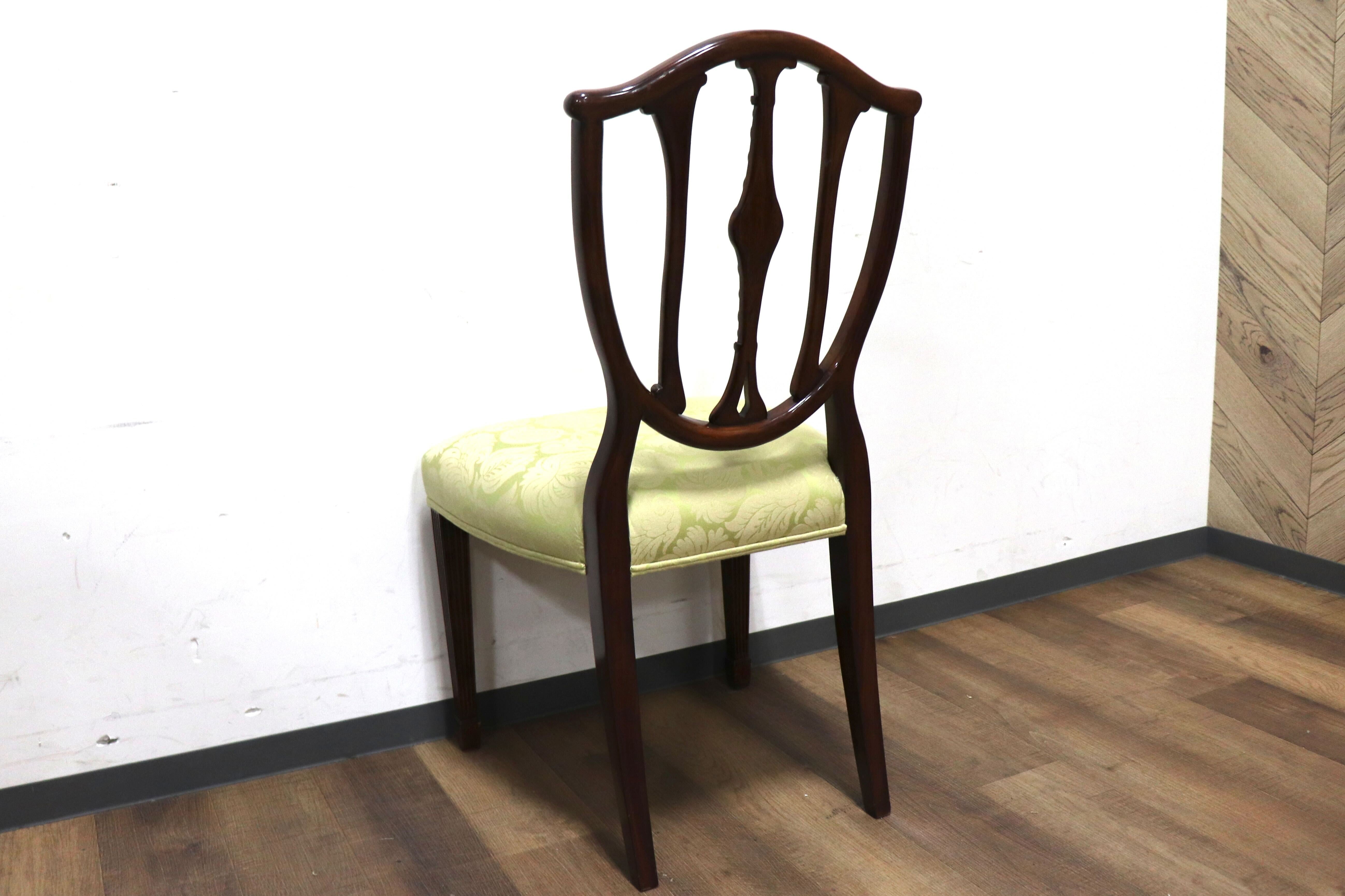 GMHK287D○THEODORE ALEXANDER / セオドアアレキサンダー ダイニングチェア クラシック マホガニー材 英国 イギリス 定価約26万 展示品