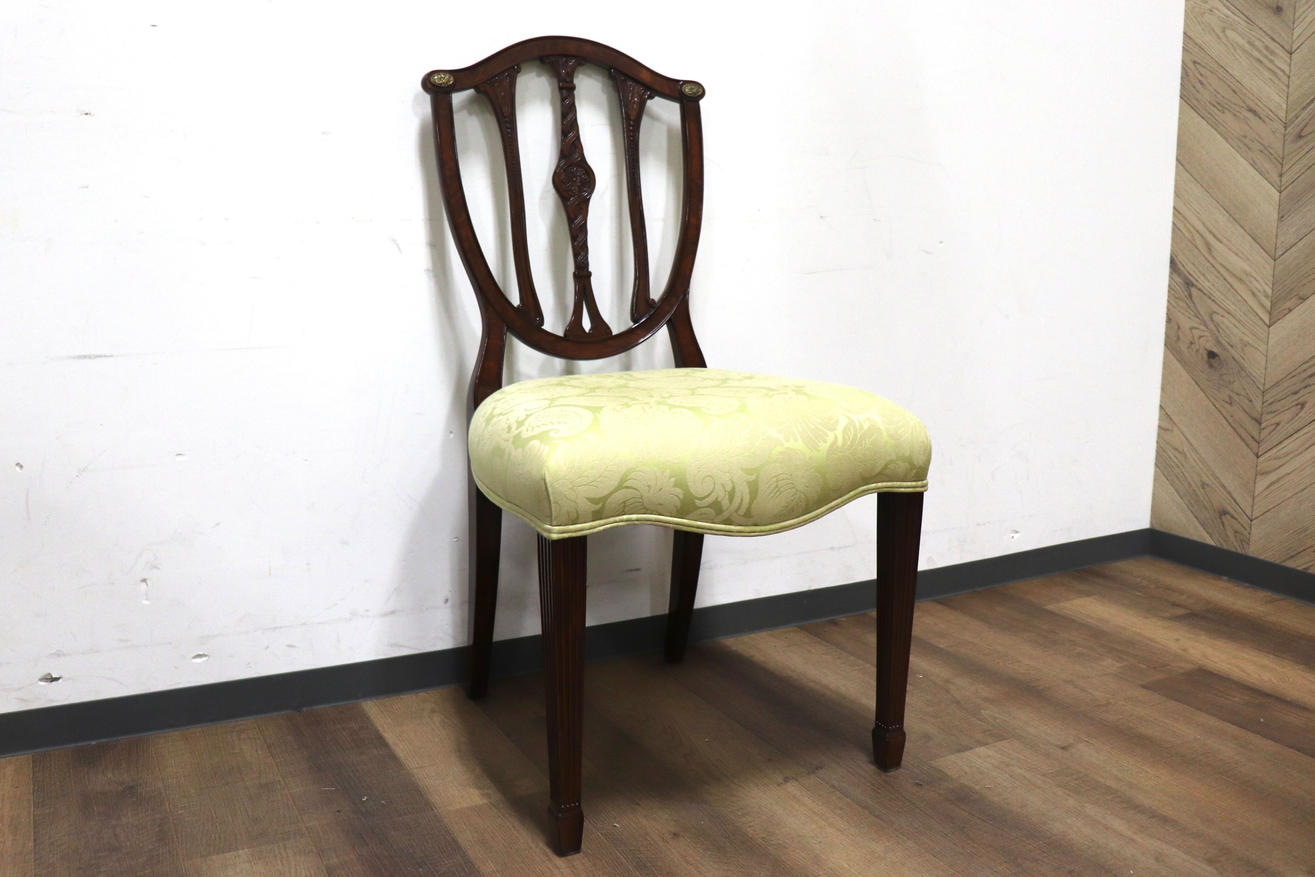 GMHK287E○THEODORE ALEXANDER / セオドアアレキサンダー ダイニングチェア クラシック マホガニー材 英国 イギリス 定価約26万 展示品