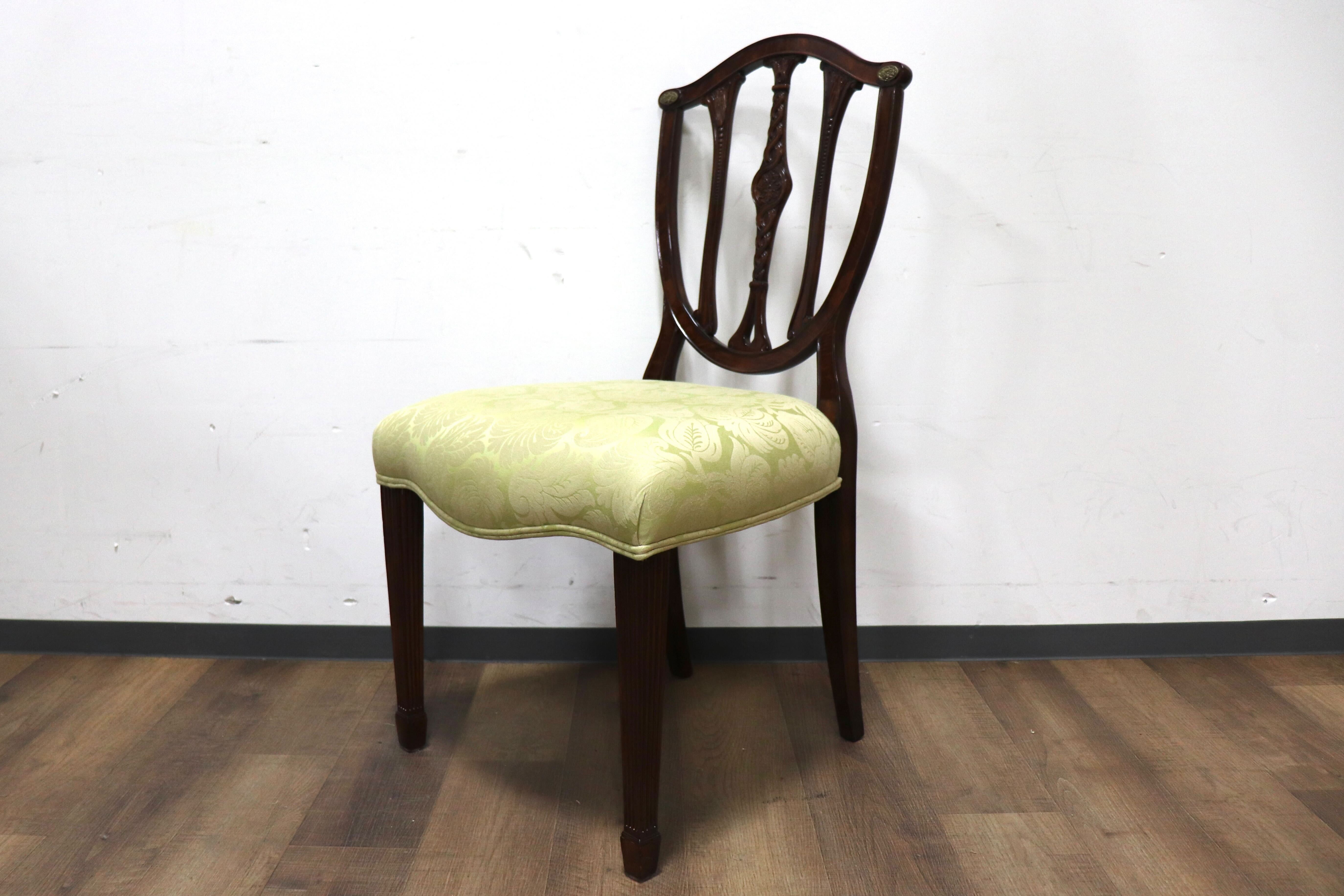 GMHK287E○THEODORE ALEXANDER / セオドアアレキサンダー ダイニングチェア クラシック マホガニー材 英国 イギリス 定価約26万 展示品