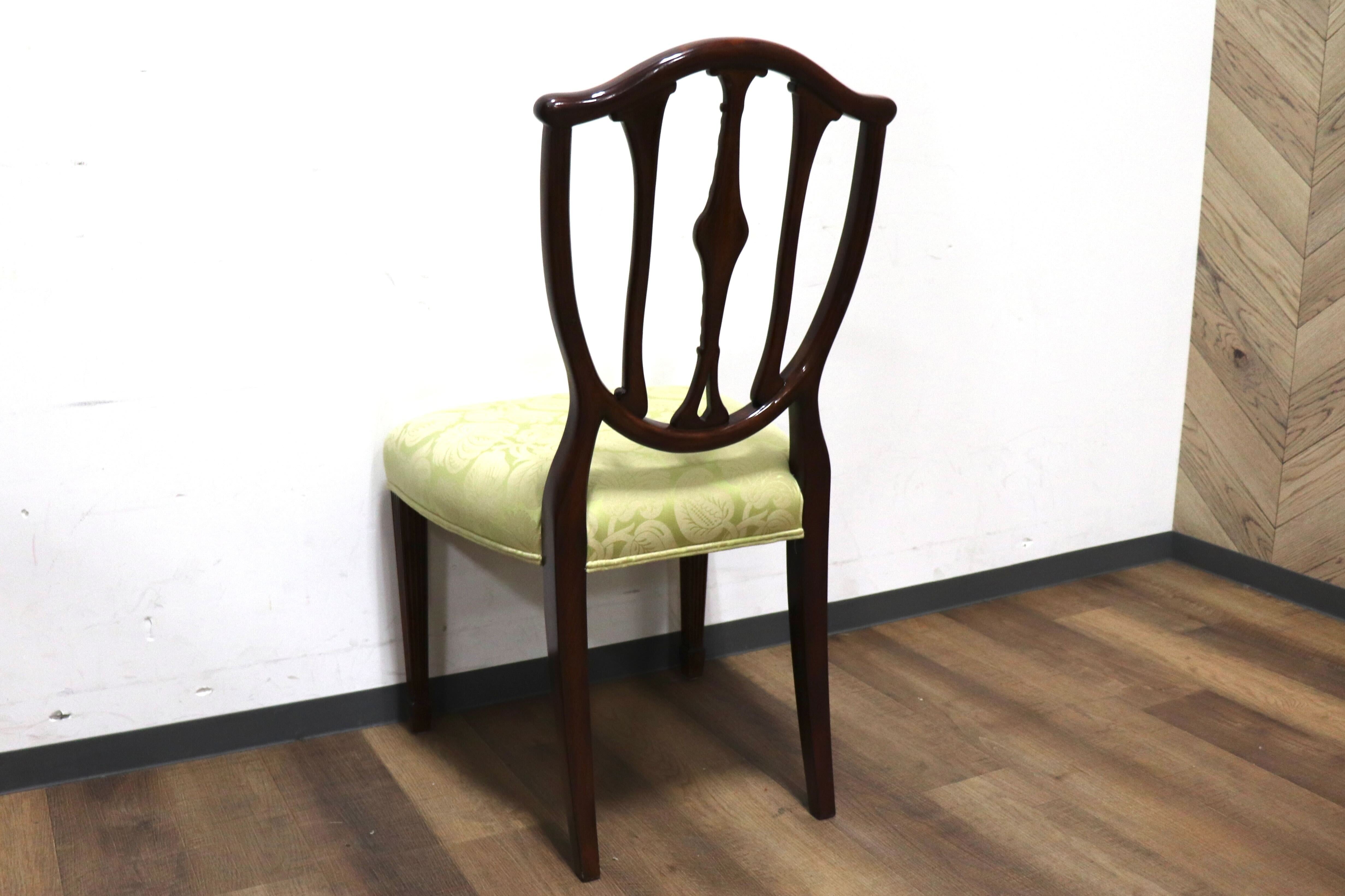 GMHK287E○THEODORE ALEXANDER / セオドアアレキサンダー ダイニングチェア クラシック マホガニー材 英国 イギリス 定価約26万 展示品