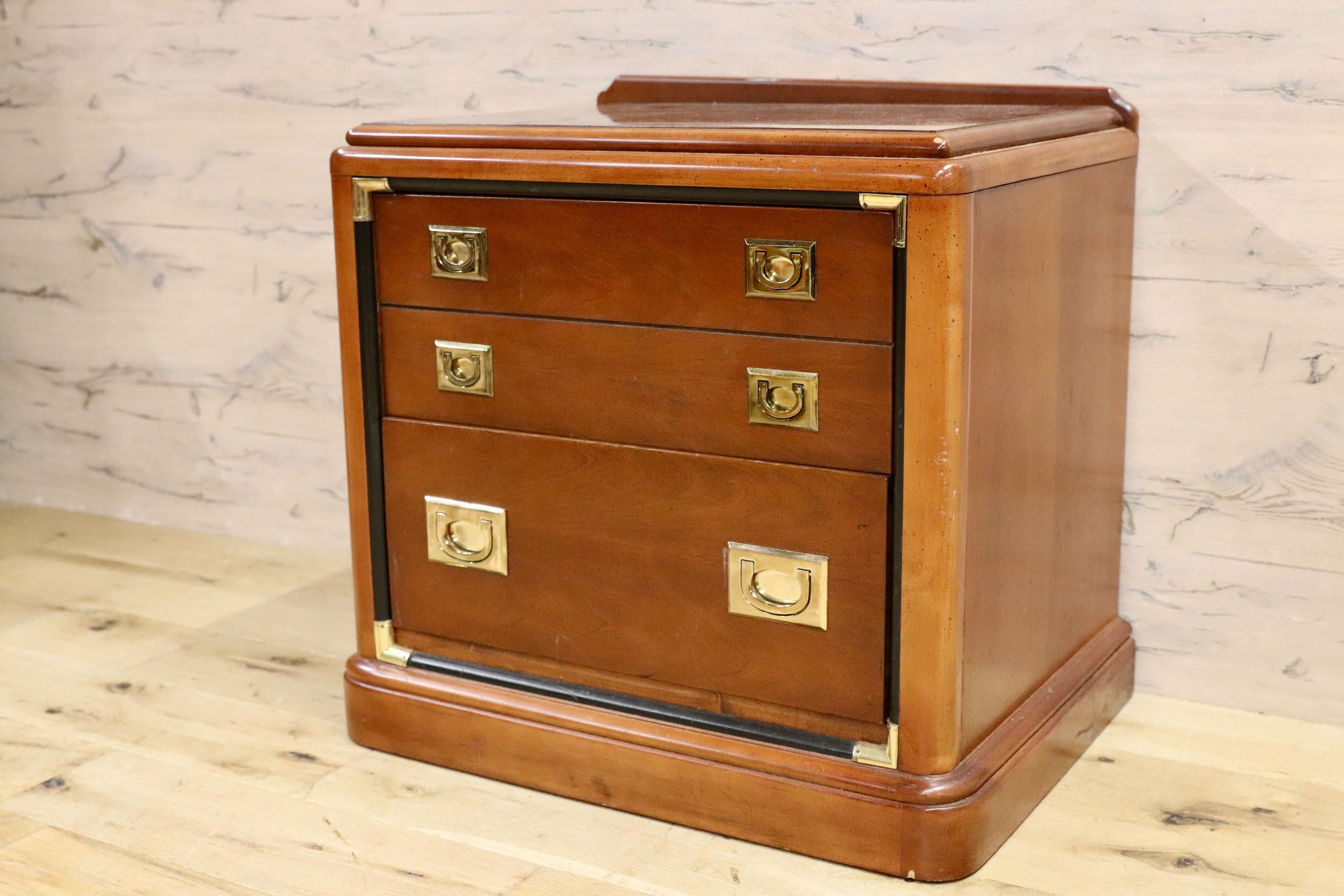 GMHS332○US アメリカ製 ヴィンテージ ナイトテーブル エンドテーブル シカゴ チャーターグループ サイドチェスト アンティーク