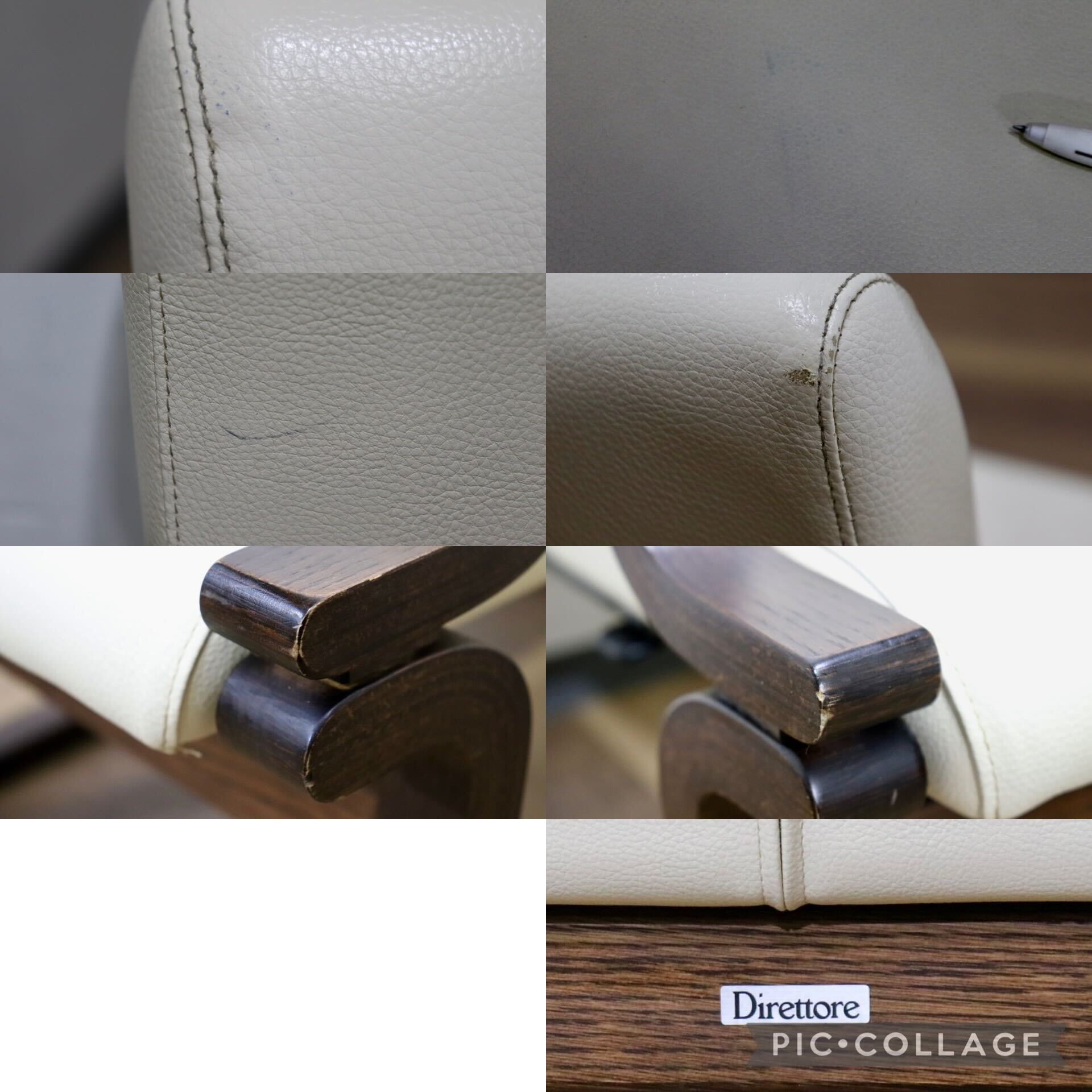 GMHN244B○karimoku / カリモク Direttore ディレトーレ リクライニングチェア ダイニングチェア アームチェア 合皮 国産家具