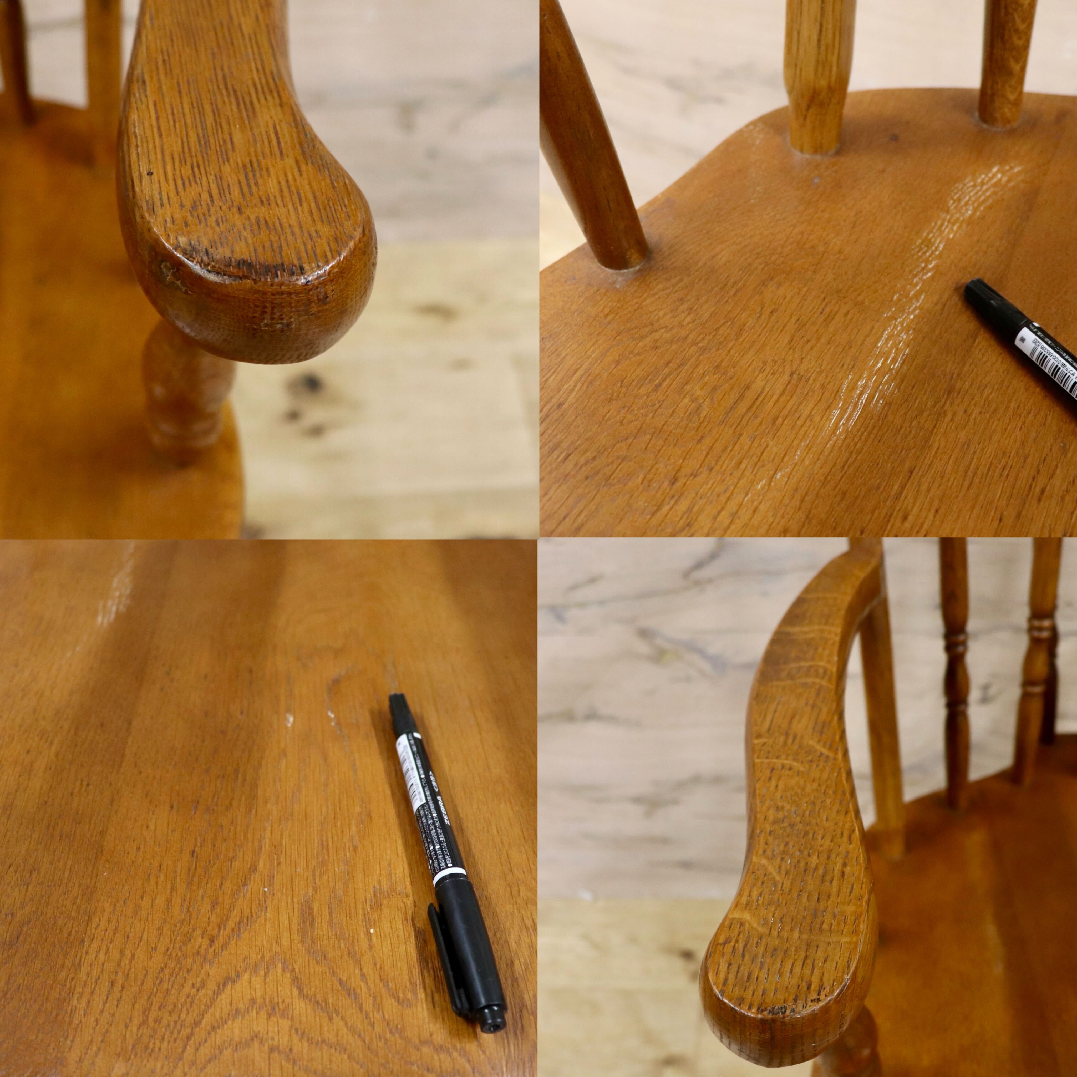 GMHS563B○柏木工 / KASHIWA ダイニングチェア アームチェア 椅子 飛騨家具 レトロ カントリー ナチュラル 木製 アンティーク