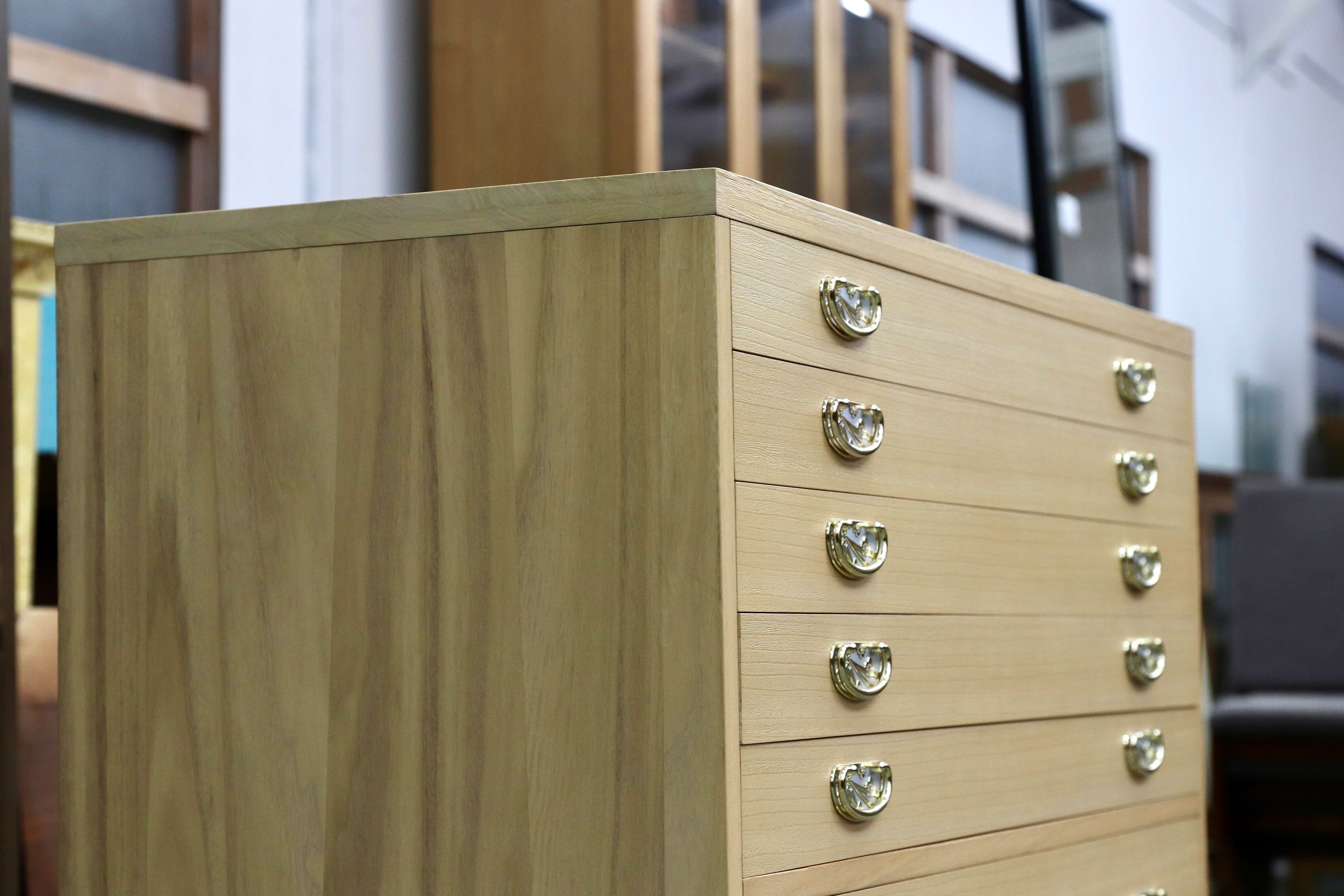 GMIH517○桐箪笥 整理箪笥 引出し収納 桐ダンス 箪笥 和家具 和モダン 定価13.5万