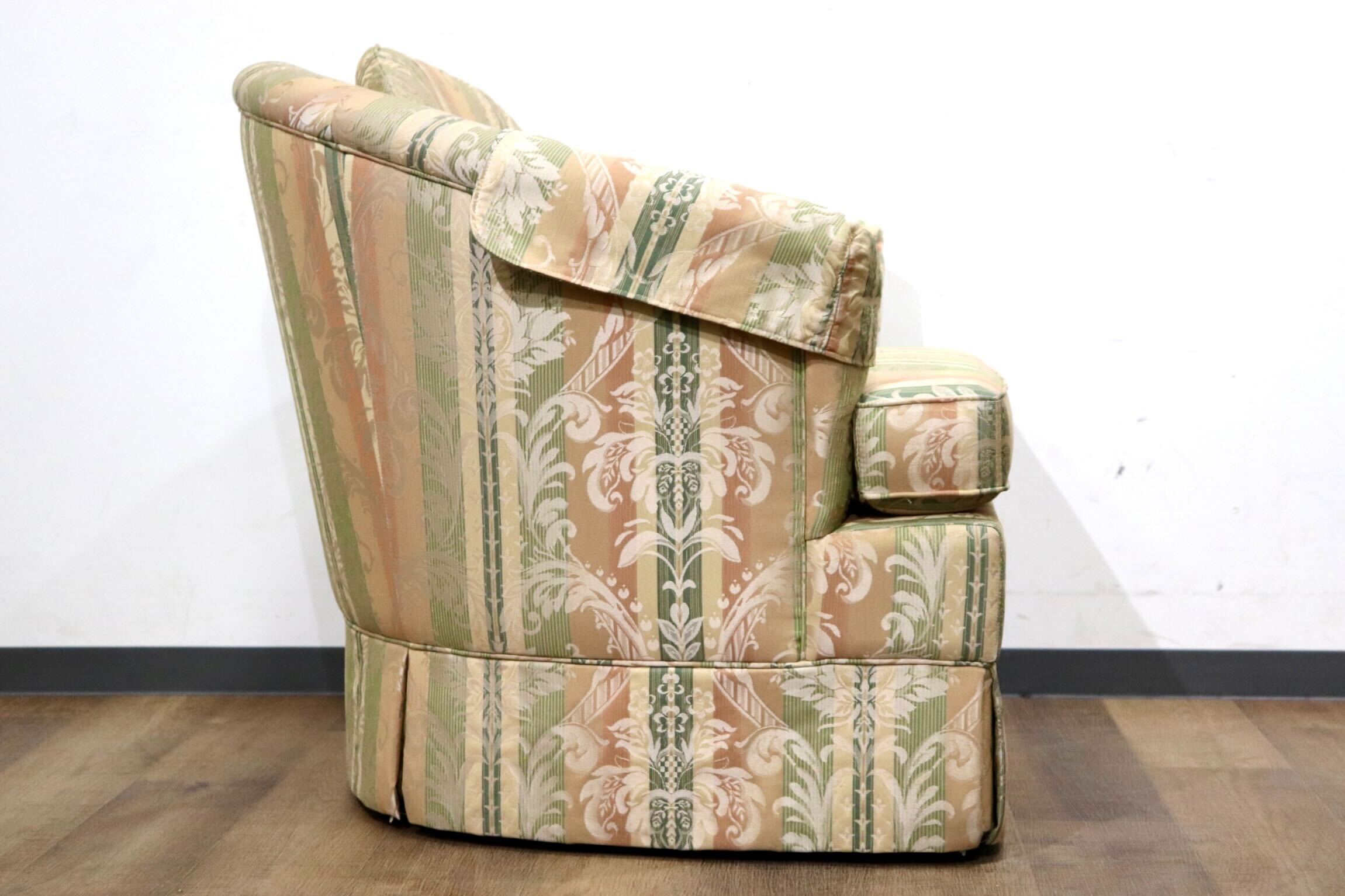 GMHN266C○domani / ドマーニ エクセルライフ 1人掛けソファ シングルソファ アームチェア ファブリック カリモク最高峰 定価約18万