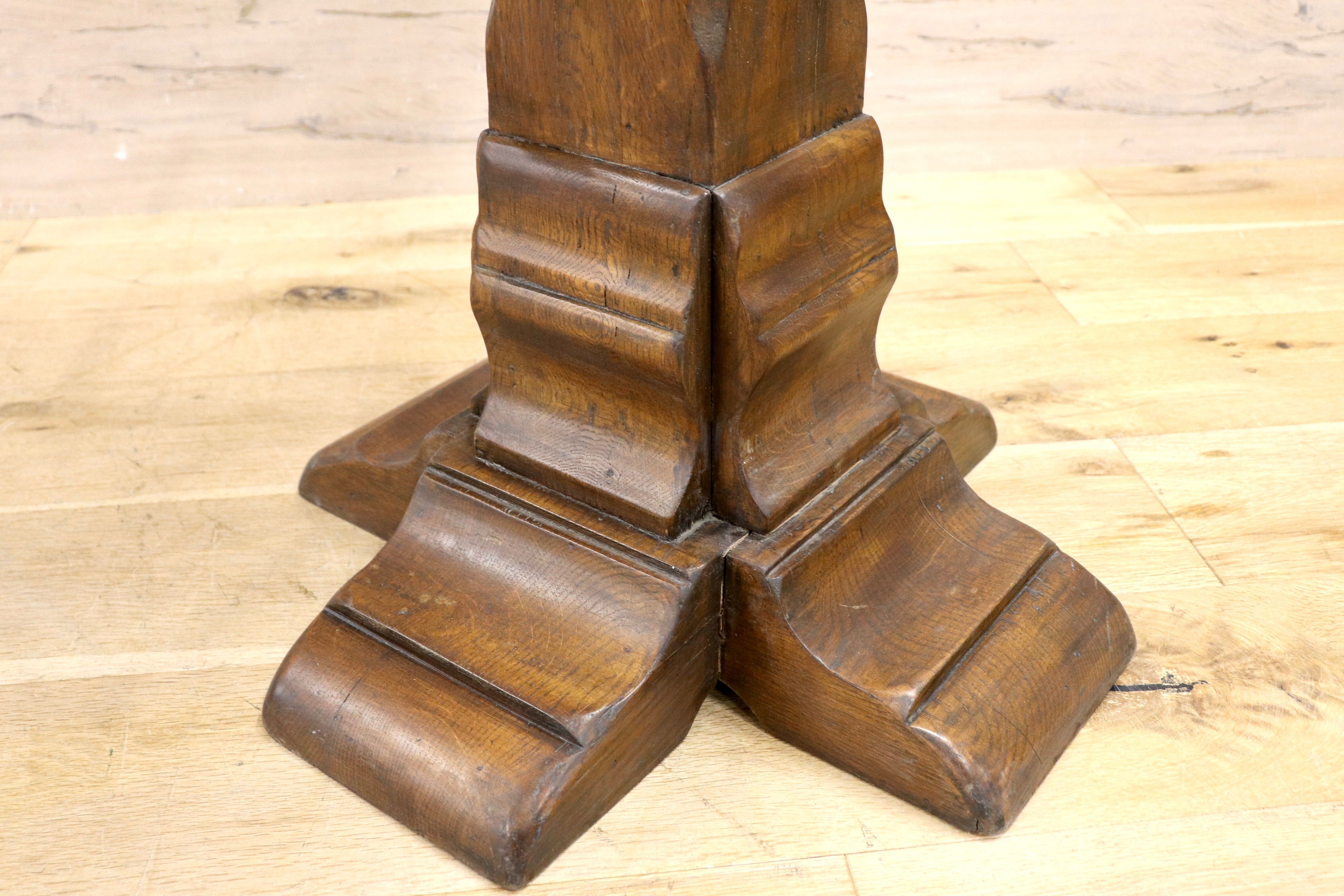 GMIK7H○スペイン製 カスティリアンスタイル バースツール ハイチェア カウンター 回転式 椅子 オーク 本革 アンティーク ヴィンテージ