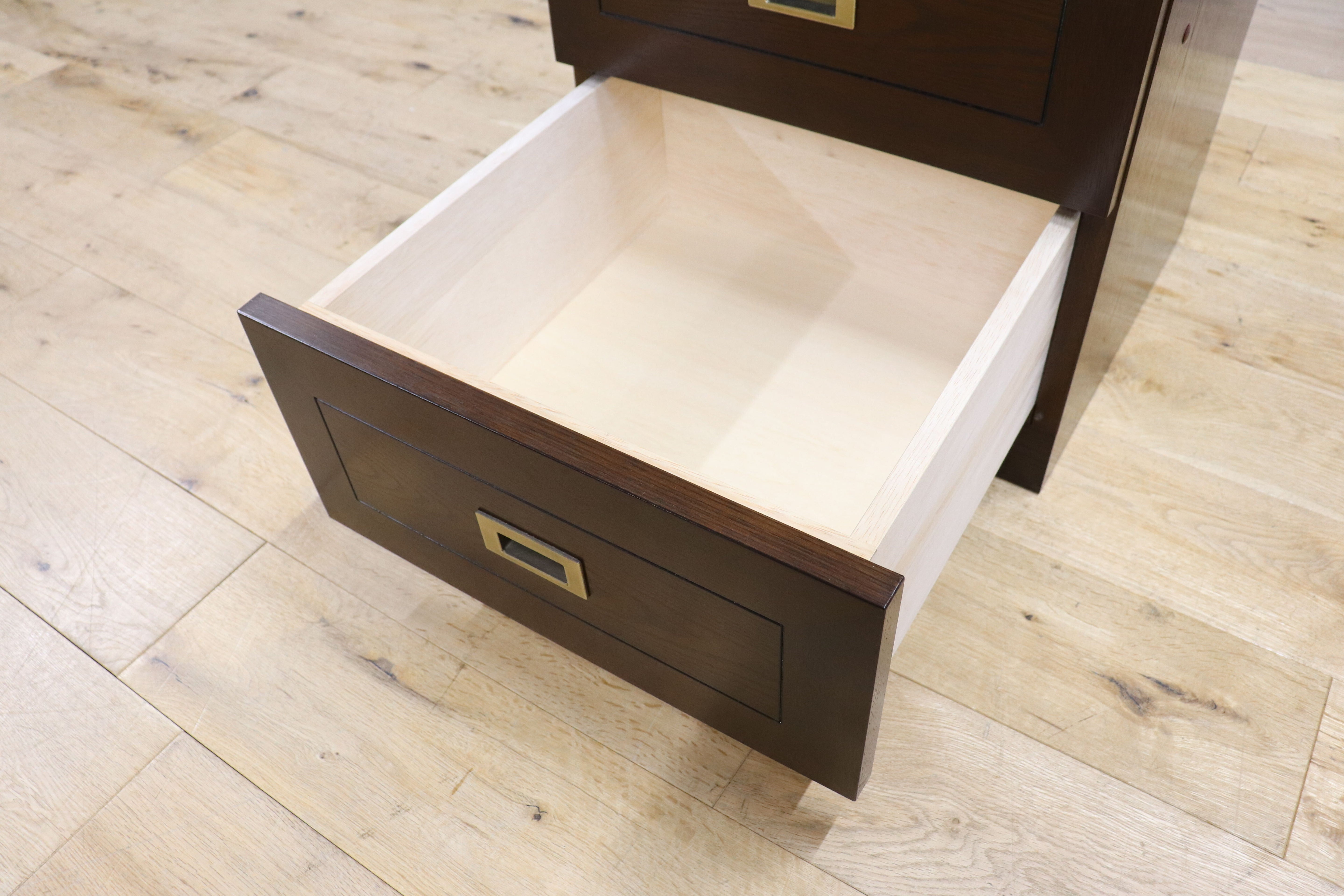 GMIS449C○高橋工芸 SEED シード サイドチェスト サイドボード キャビネット オーク材 収納家具 府中家具 高級家具 展示品