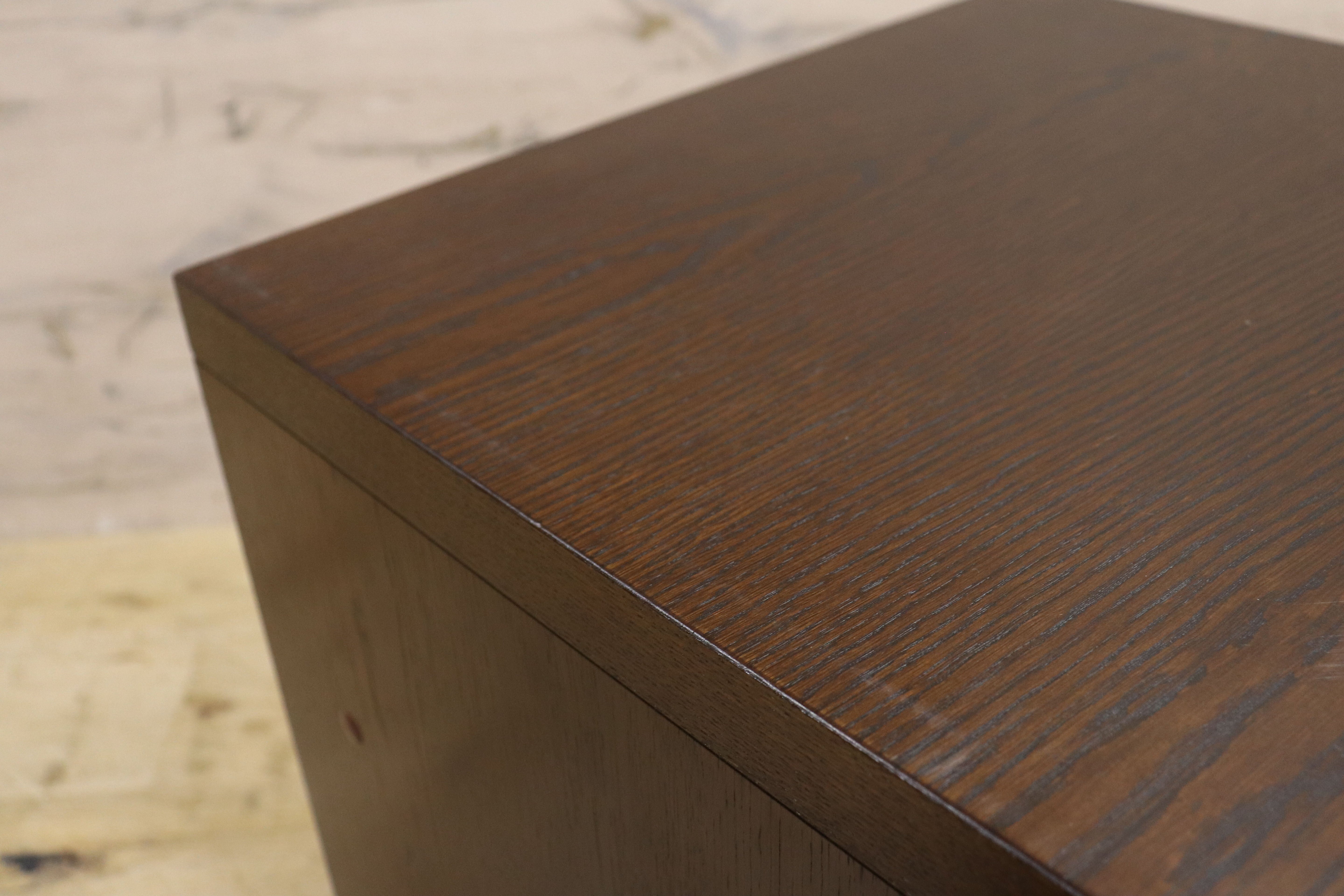 GMIS449C○高橋工芸 SEED シード サイドチェスト サイドボード キャビネット オーク材 収納家具 府中家具 高級家具 展示品