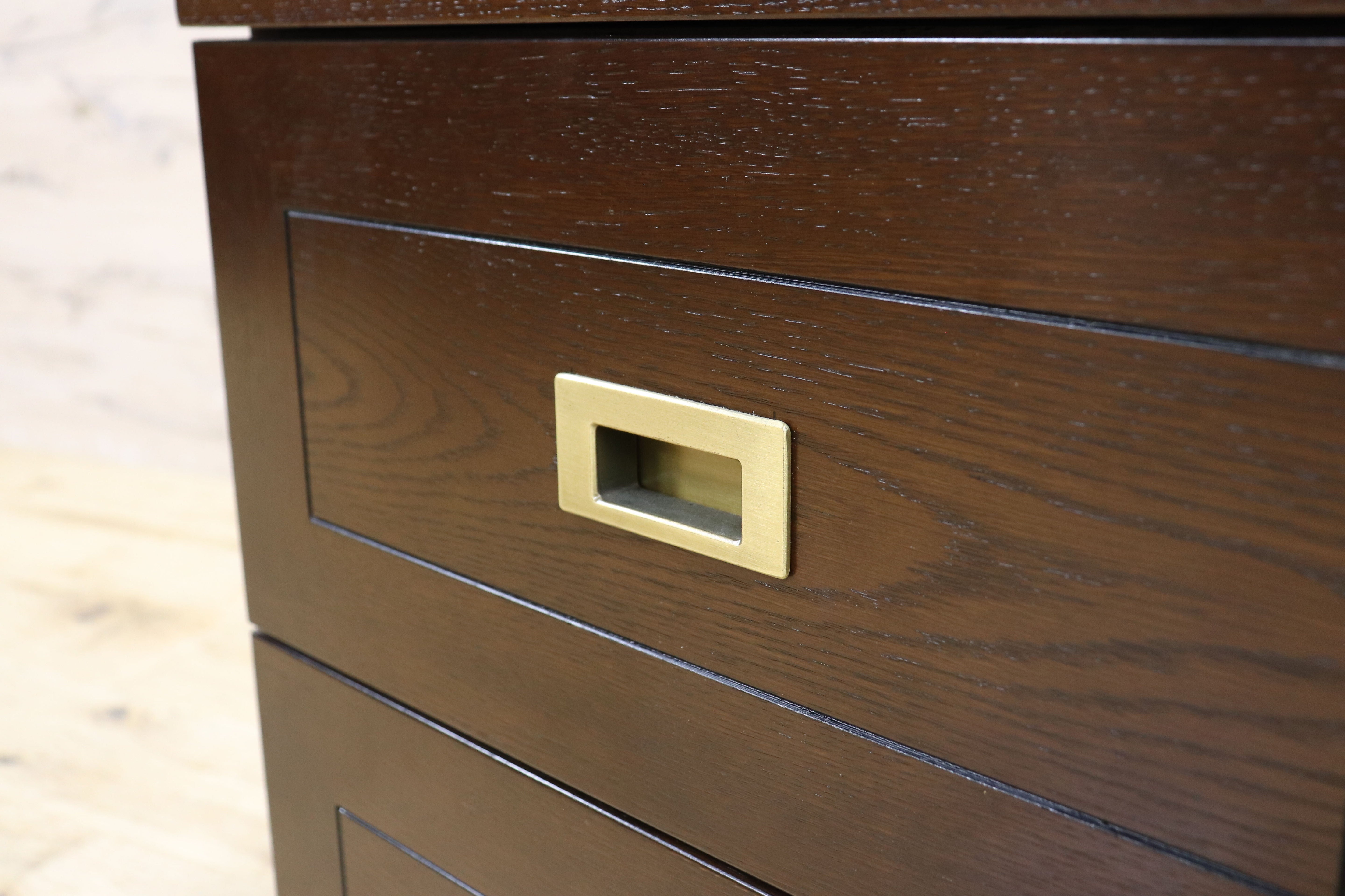 GMIS449C○高橋工芸 SEED シード サイドチェスト サイドボード キャビネット オーク材 収納家具 府中家具 高級家具 展示品