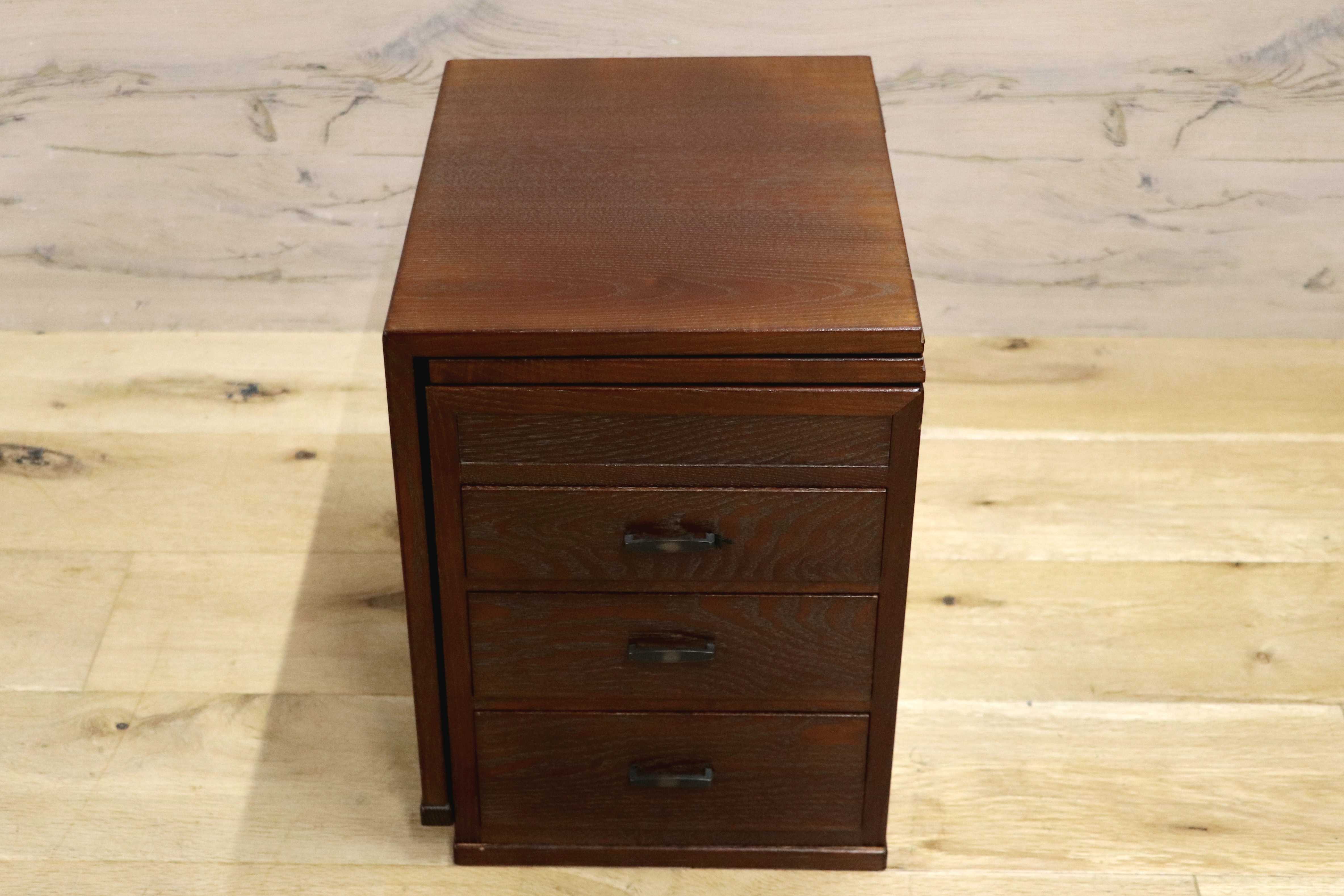 GMIH311A○折りたたみ式文机 座敷机 座卓 ローテーブル 作業台 和室 デスク 机 アンティーク