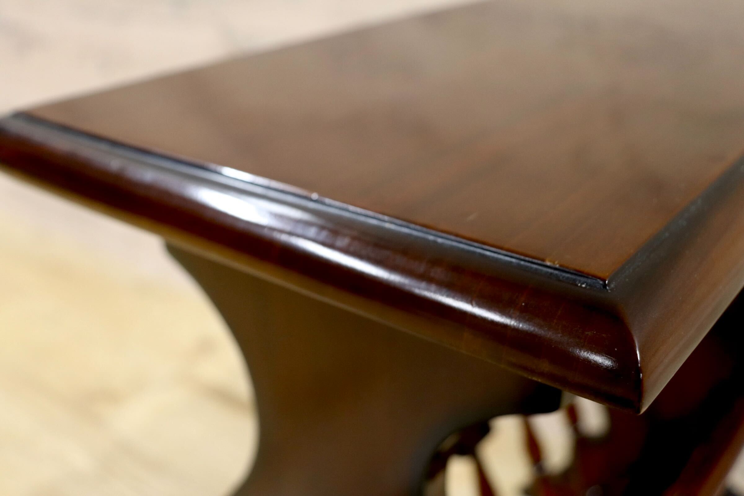 GMIK753I○クラシック マガジンラック サイドテーブル ヴィンテージ アンティーク調 ヨーロピアン 木製