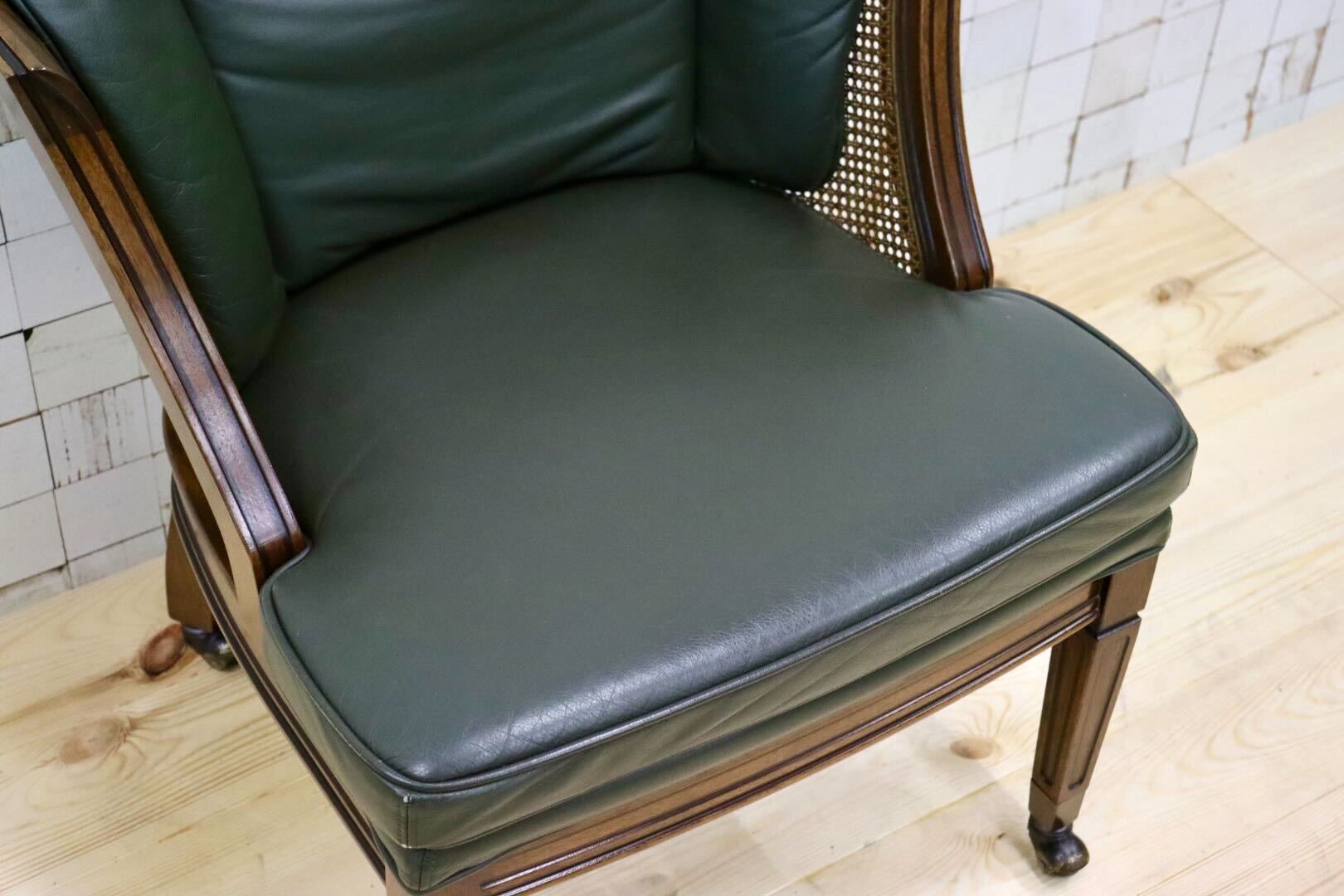 GMHK106A○maruni / マルニ 地中海ロイヤル ROYAL シャルル パーティチェア ダイニングチェア 椅子 キャスター 本革 クラシック 定価約25万