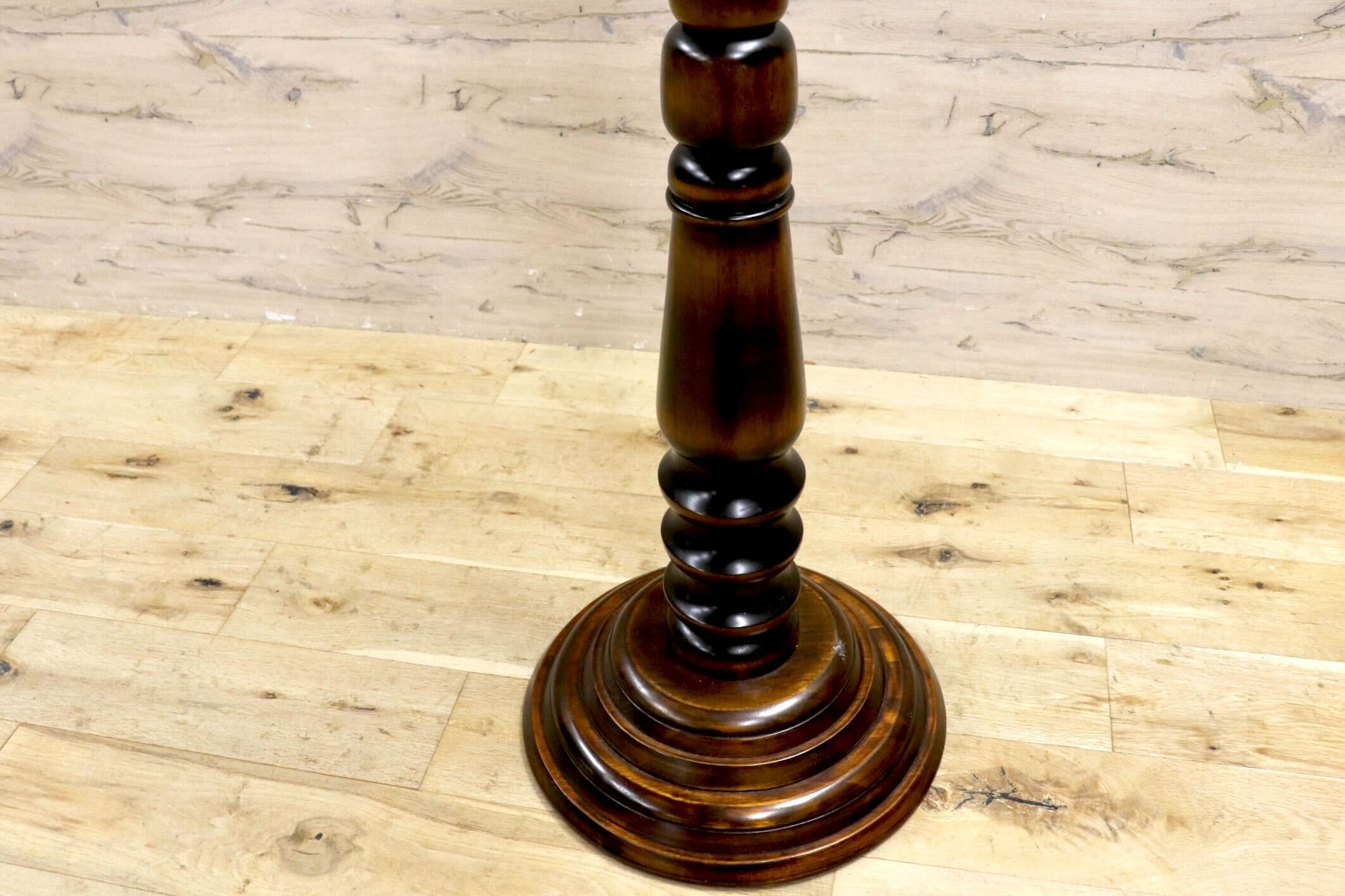 GMIK548○木製コートハンガー ポールハンガー 帽子掛け カントリー レトロ ヴィンテージ