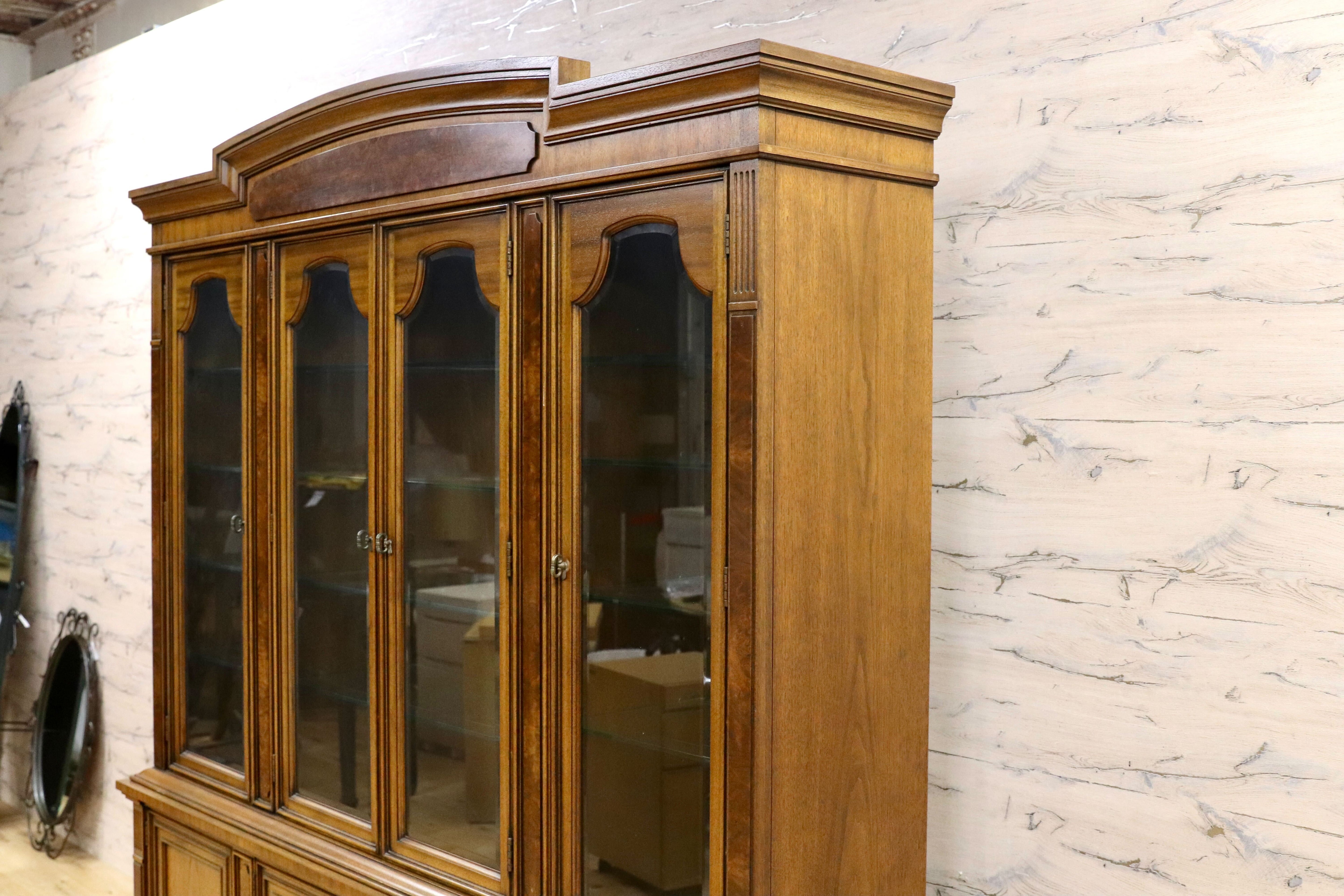 GMHK834○DREXEL HERITAGE / ドレクセルヘリテイジ フランチェスカ キャビネット 飾り棚 カップボード リビングボード 200万弱 稀少 最高級