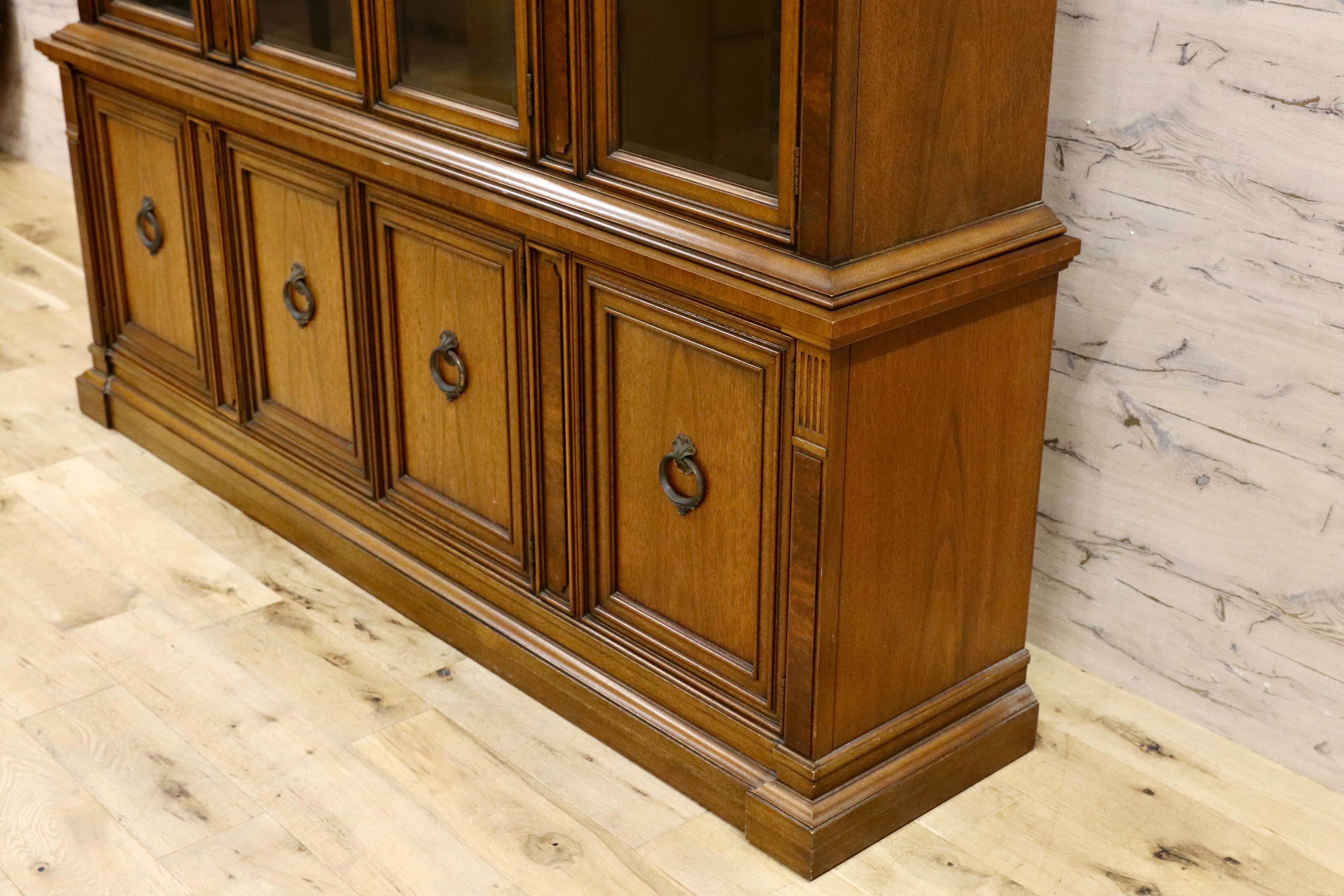 GMHK834○DREXEL HERITAGE / ドレクセルヘリテイジ フランチェスカ キャビネット 飾り棚 カップボード リビングボード 200万弱 稀少 最高級