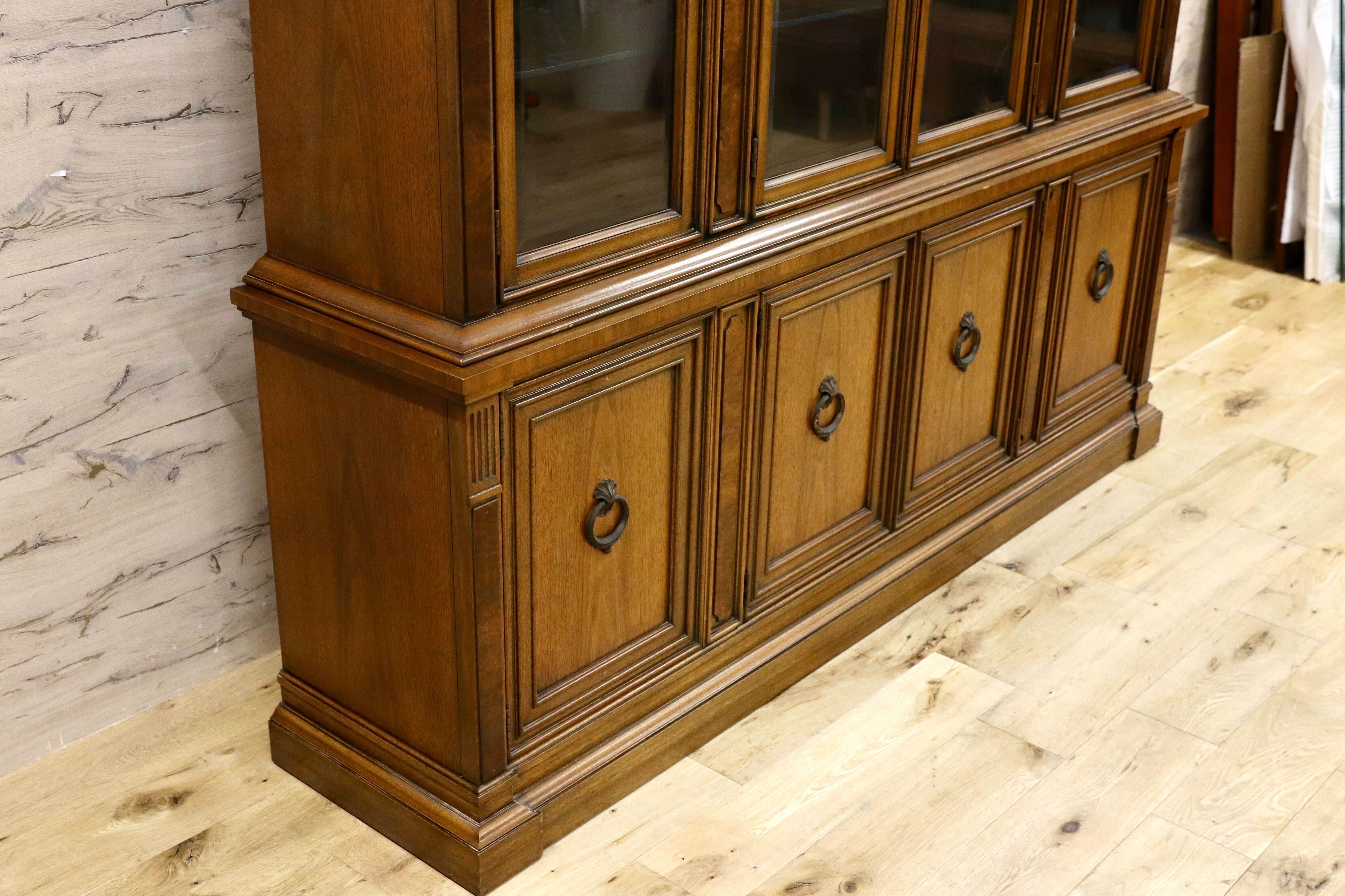 GMHK834○DREXEL HERITAGE / ドレクセルヘリテイジ フランチェスカ キャビネット 飾り棚 カップボード リビングボード 200万弱 稀少 最高級