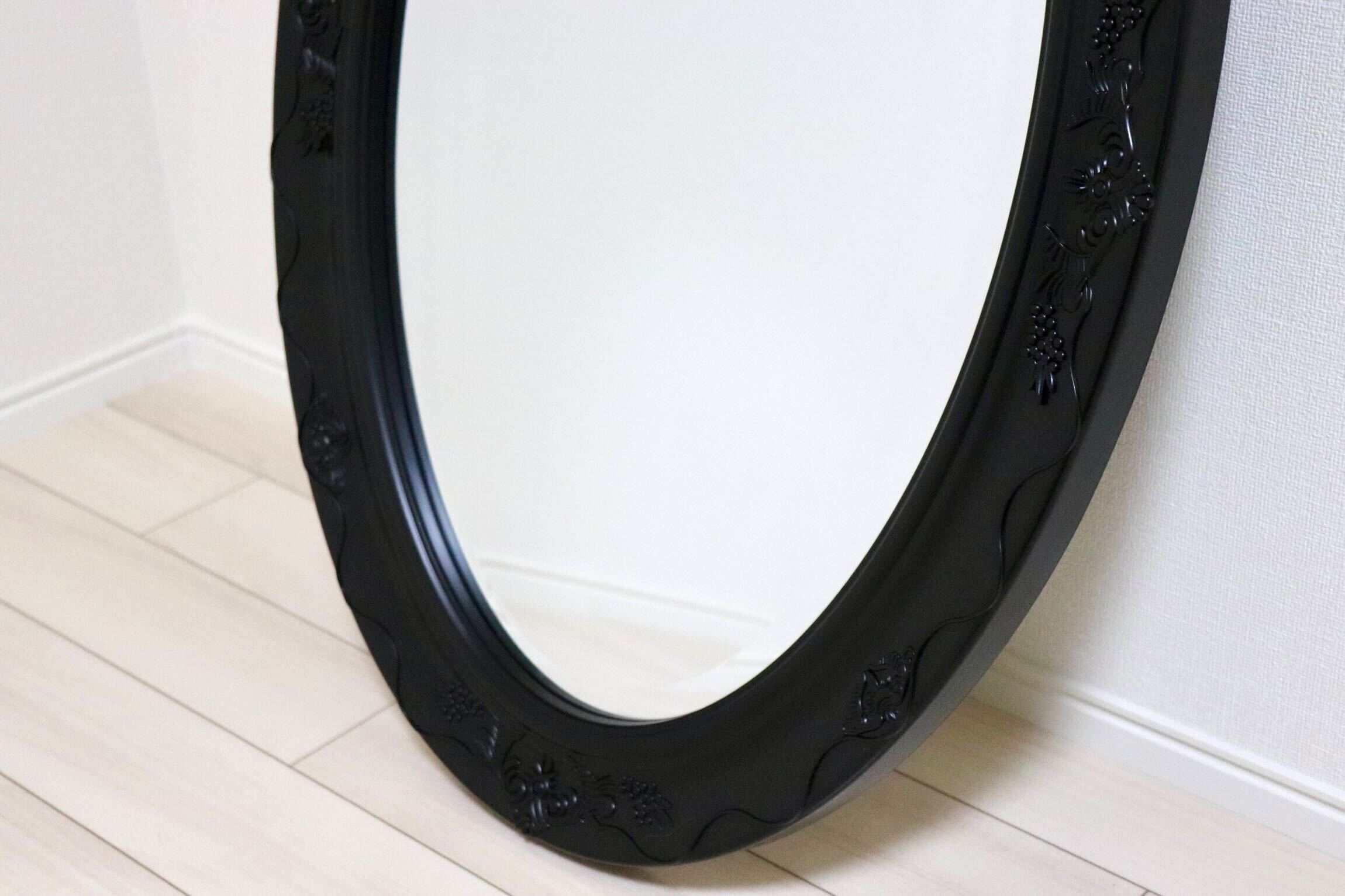 GMIK745J○ウォールミラー 壁掛け鏡 姿見 壁掛けミラー 全身鏡 立て掛けミラー 鏡 クラシック調