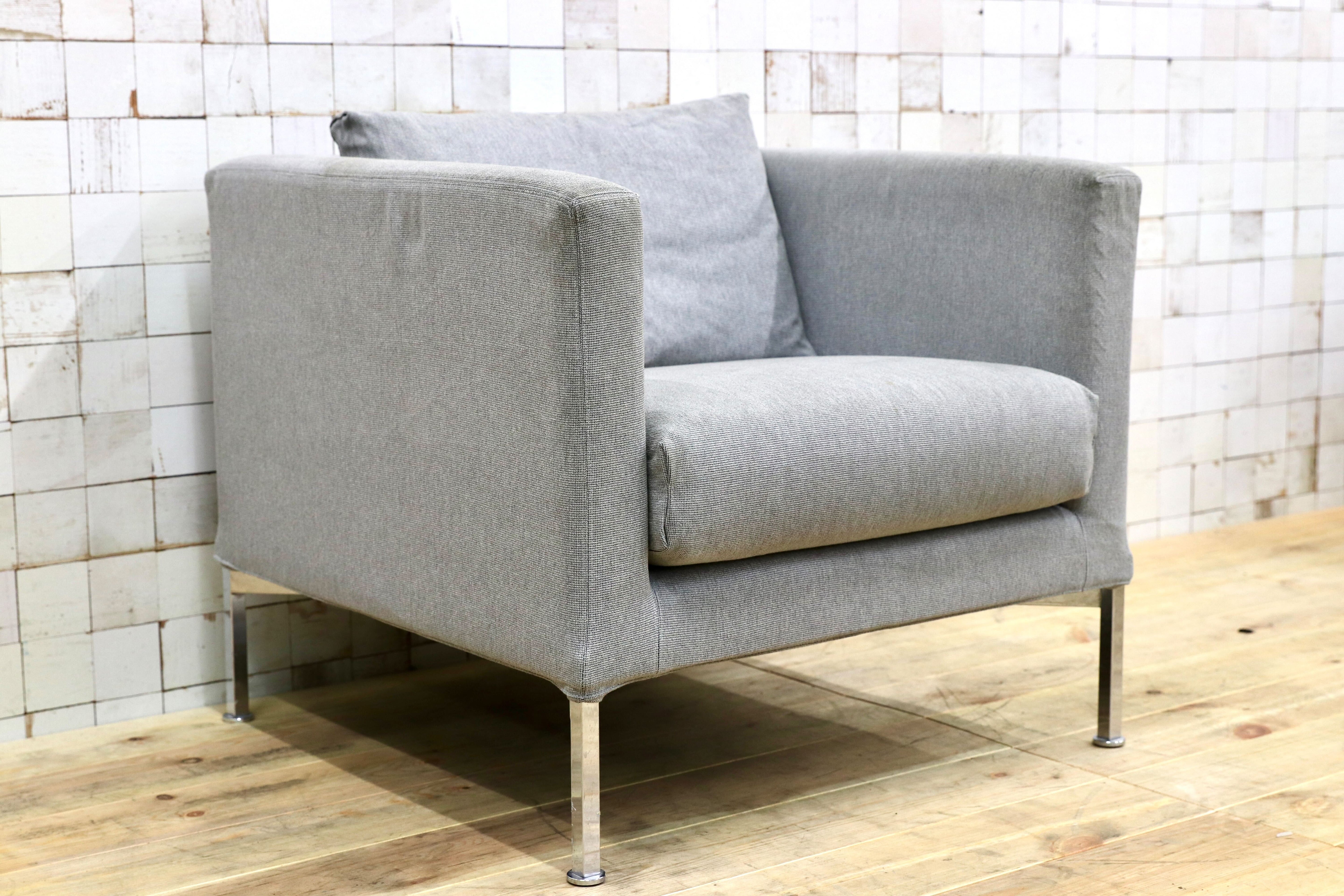 GMHK779A○cassina ixc / カッシーナイクスシー ピエロ・リッソーニ ボックスソファ 1P 1人掛けソファ シングルソファ 約23万