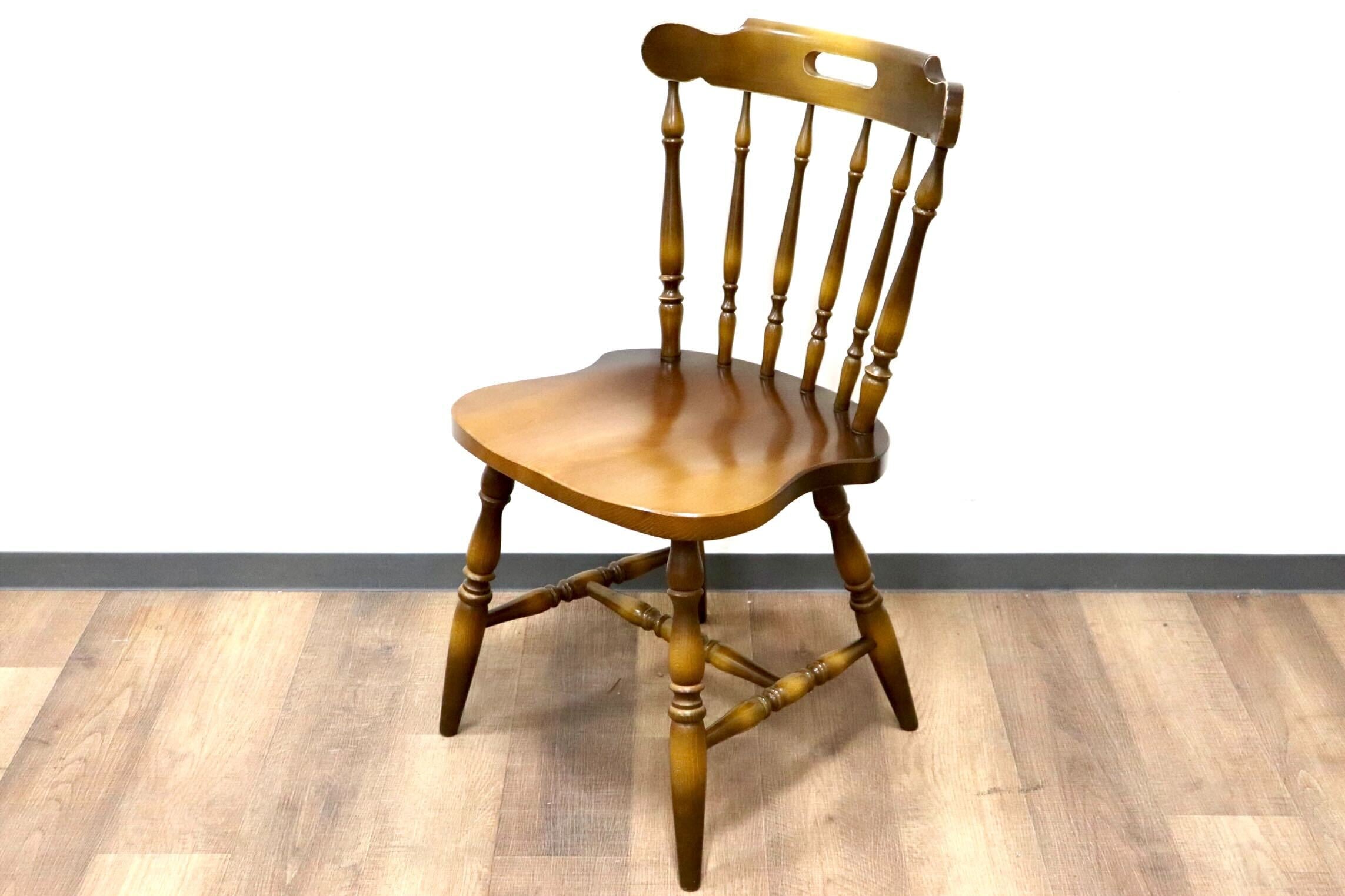 GMGS263D○飛騨産業 / HIDA キツツキ 穂高 ダイニングチェア ウィンザーチェア 食卓椅子 ボウバック ブナ材 古民家 レトロ カントリー