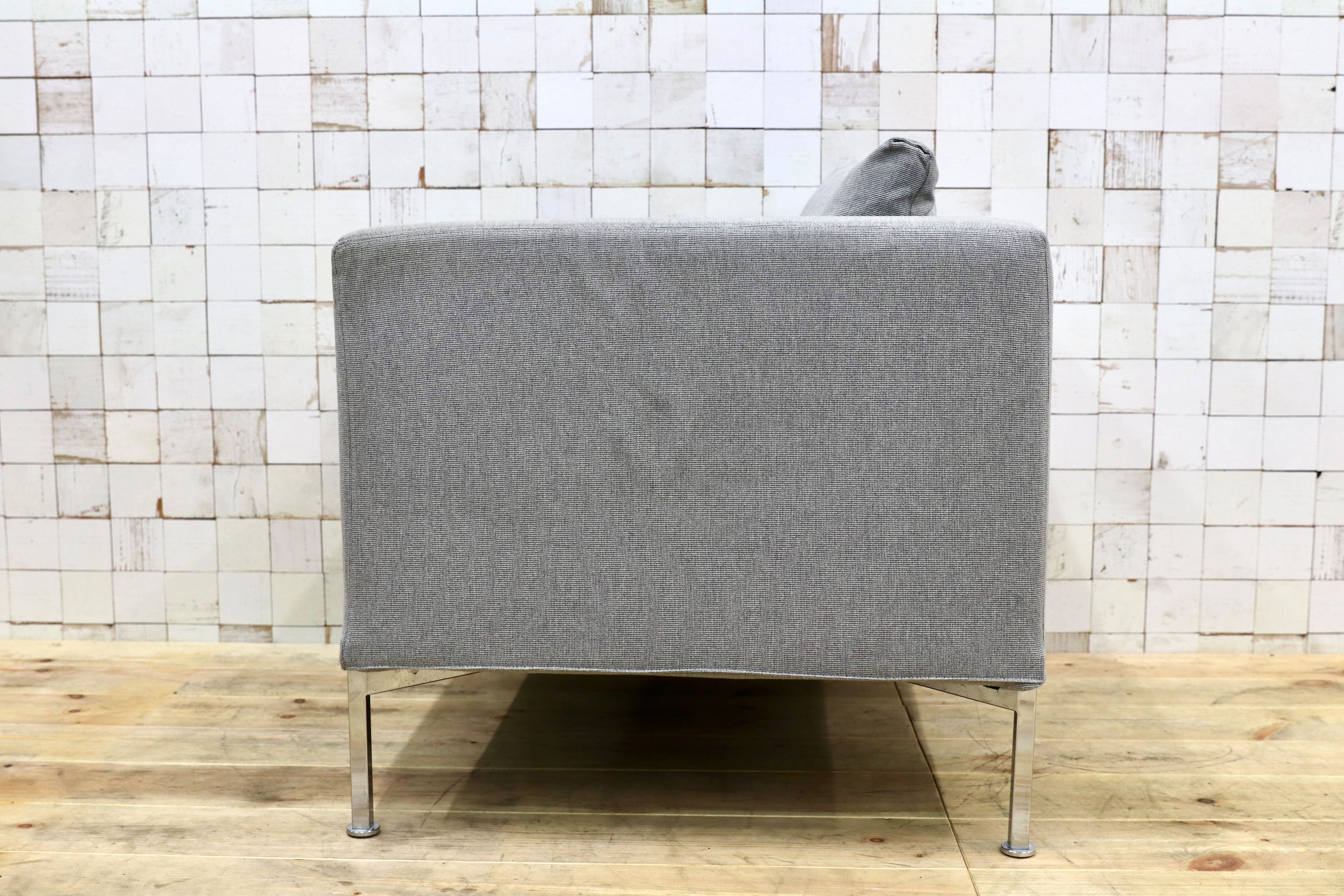 GMHK779A○cassina ixc / カッシーナイクスシー ピエロ・リッソーニ ボックスソファ 1P 1人掛けソファ シングルソファ 約23万