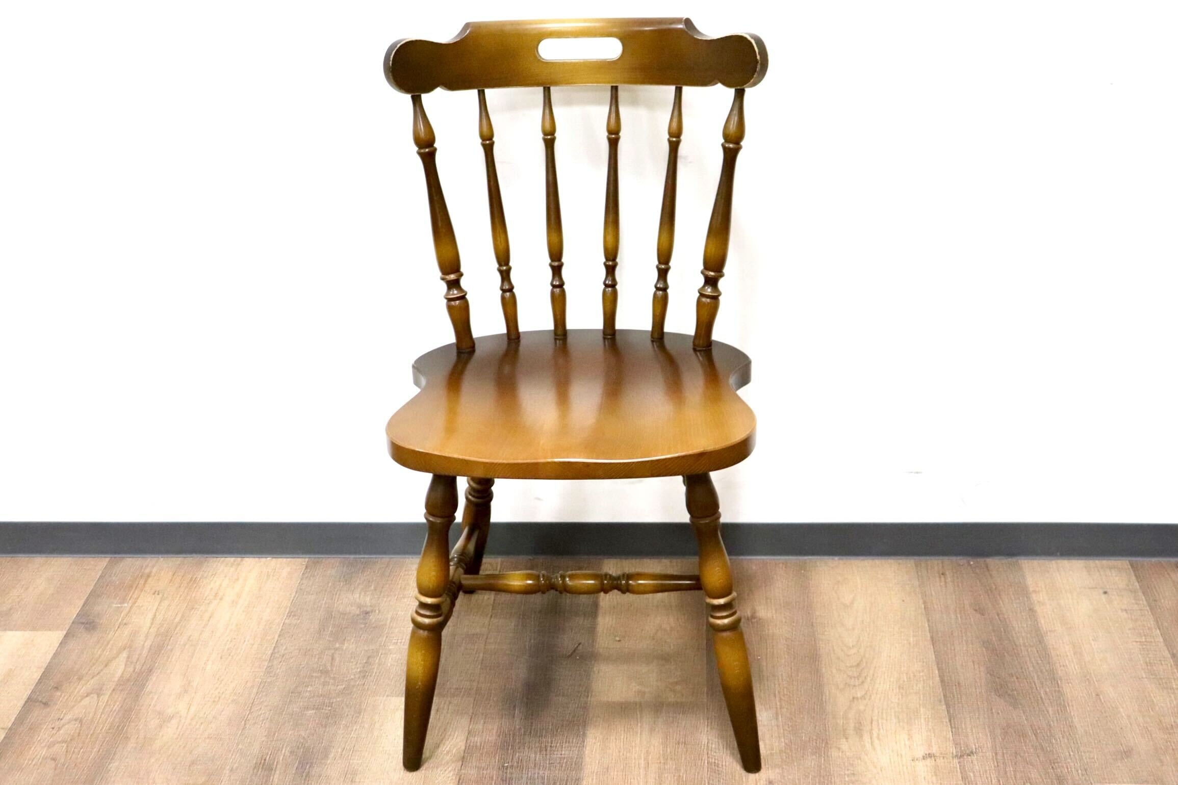 GMGS263D○飛騨産業 / HIDA キツツキ 穂高 ダイニングチェア ウィンザーチェア 食卓椅子 ボウバック ブナ材 古民家 レトロ カントリー