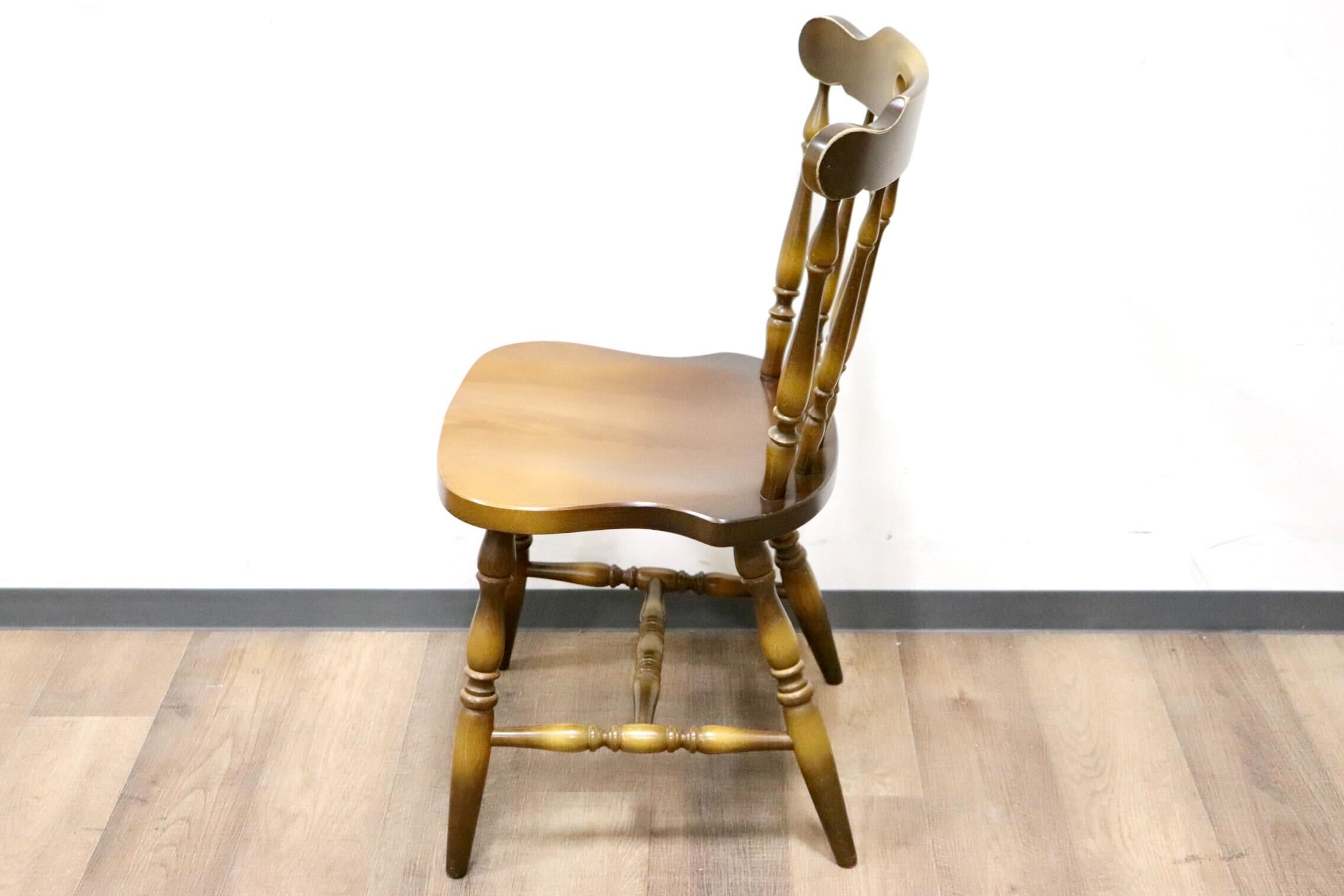 GMGS263D○飛騨産業 / HIDA キツツキ 穂高 ダイニングチェア ウィンザーチェア 食卓椅子 ボウバック ブナ材 古民家 レトロ カントリー