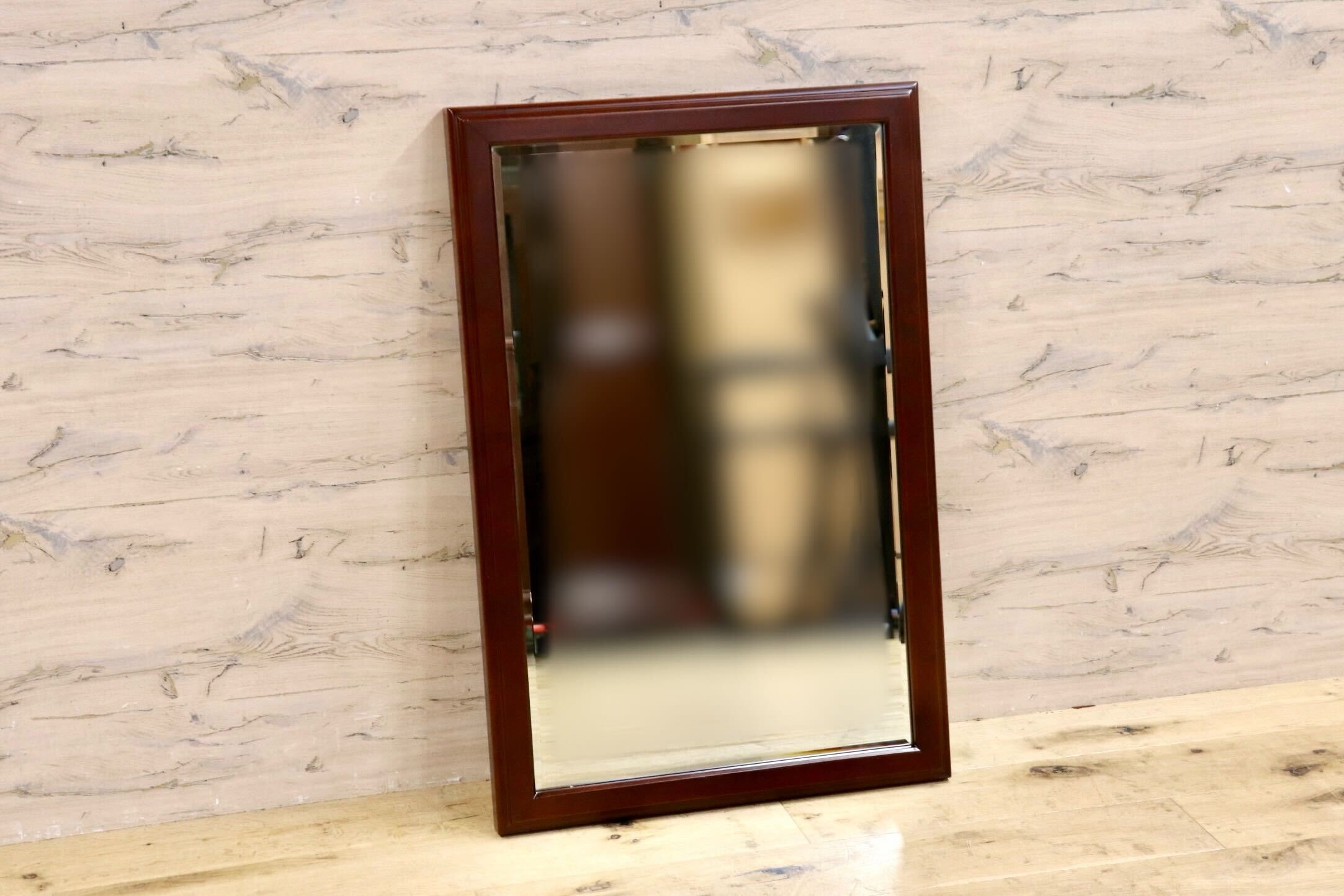 GMIK603○壁掛けミラー ウォールミラー 鏡 インテリア クラシック調 木製 モダン