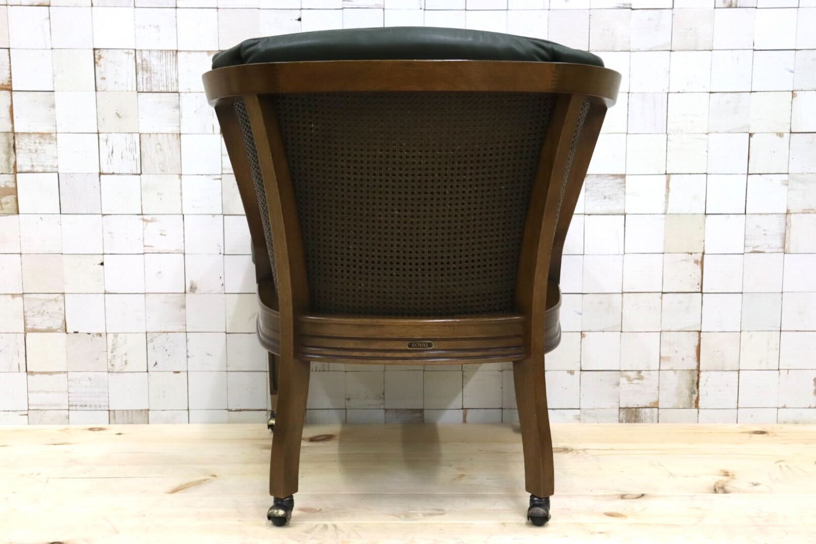 GMHK106D○maruni / マルニ 地中海ロイヤル ROYAL シャルル パーティチェア ダイニングチェア 椅子 キャスター 本革 クラシック 定価約25万