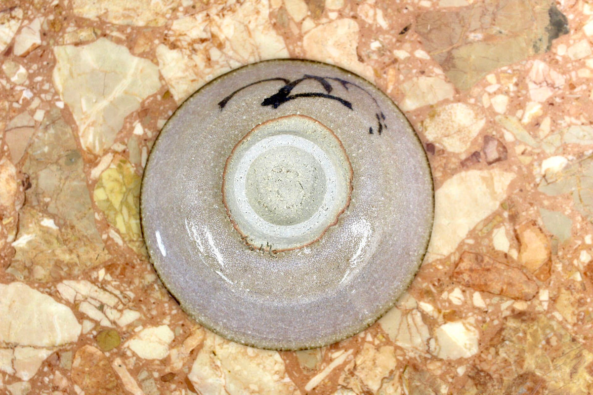 GMJK371AQ〇絵唐津 茶碗 共箱 陶器 絵唐津茶碗 浅皿 平皿