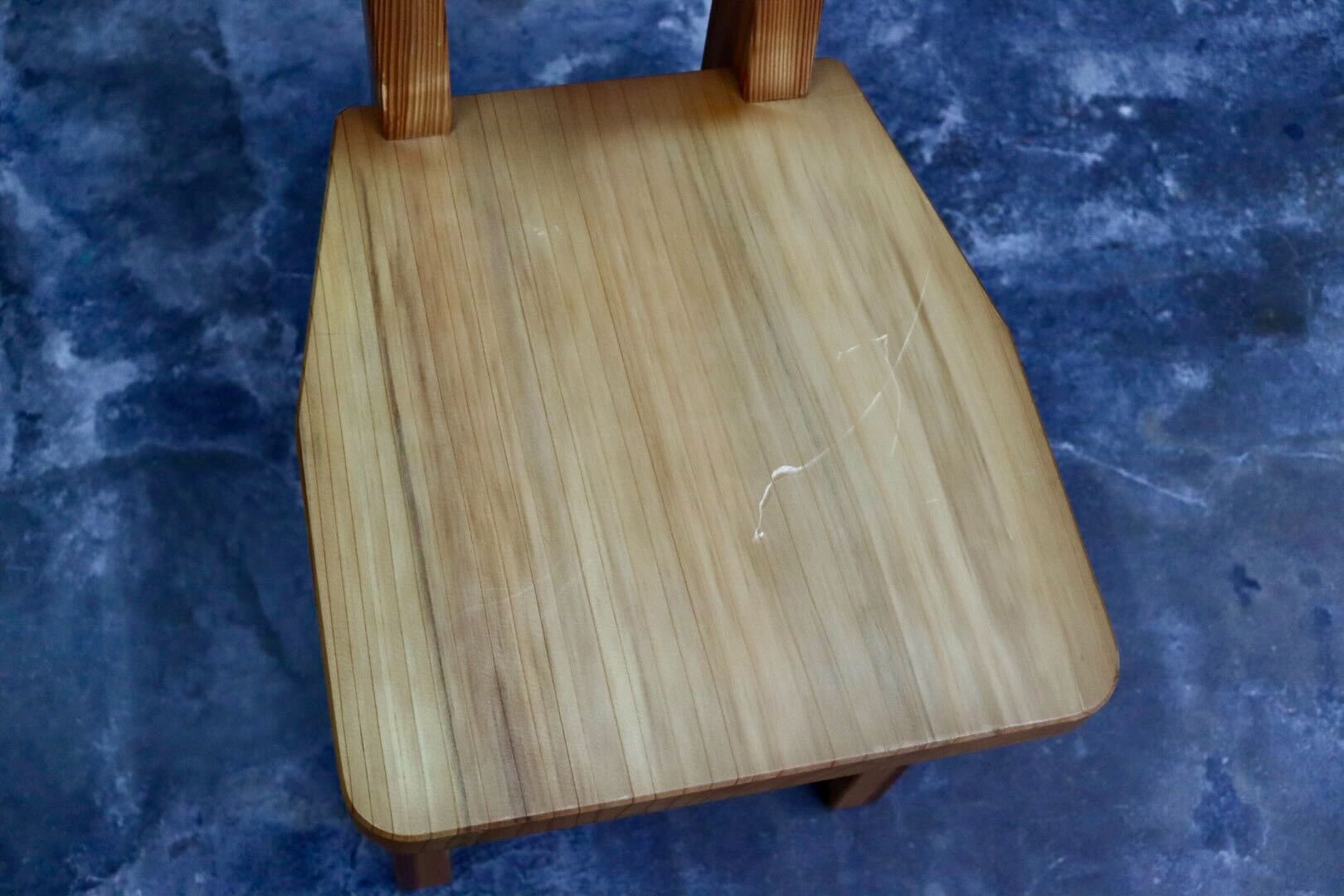 GMIH356C○工房家具 ダイニングチェア アームレスチェア 椅子 スツール ウッド 木製 無垢材 カントリー レトロ