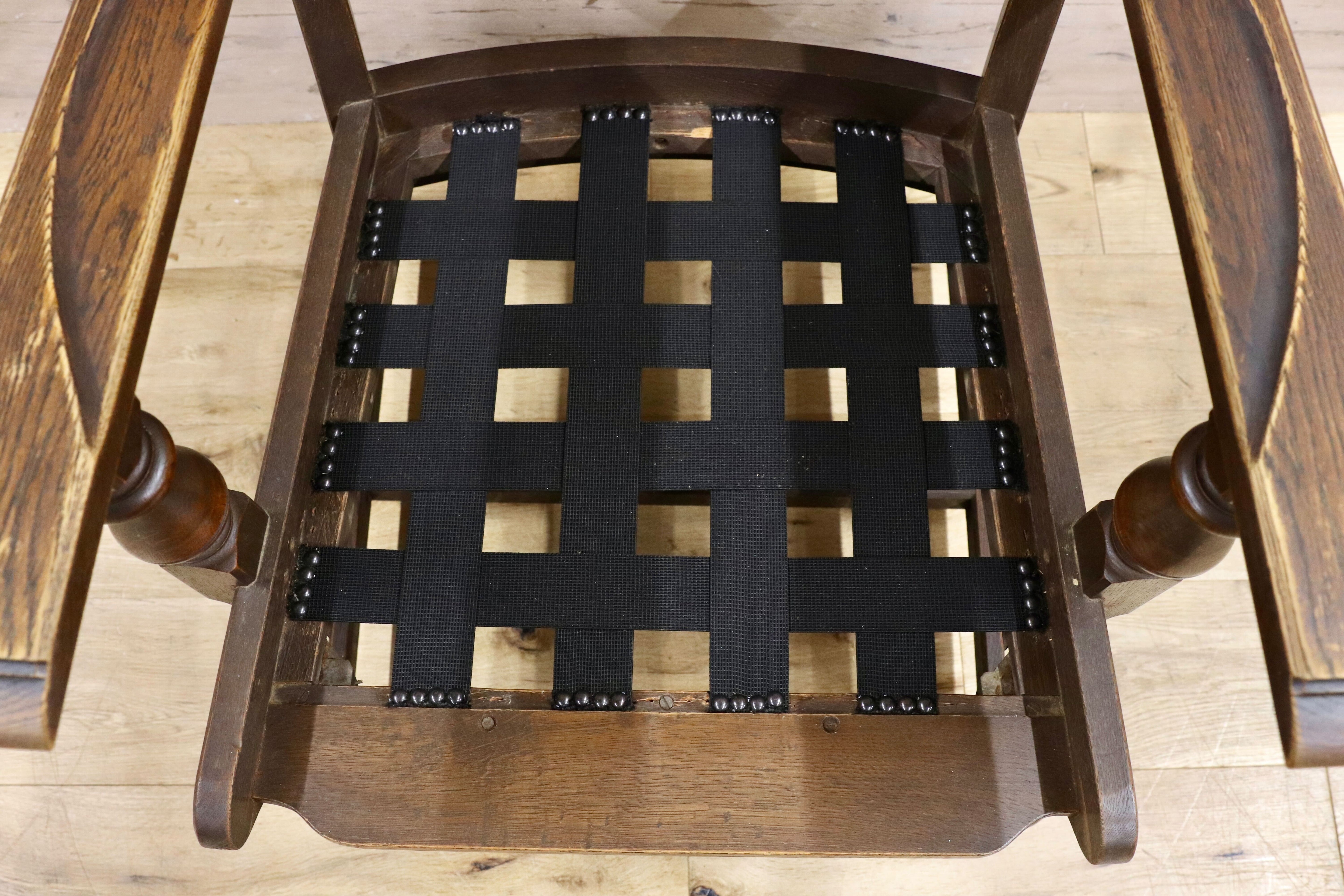 GMHK20○神戸家具 1人掛けソファ 肘掛け椅子 アームチェア 応接 椅子 楢材 クラシック レトロ アンティーク 検)永田良介