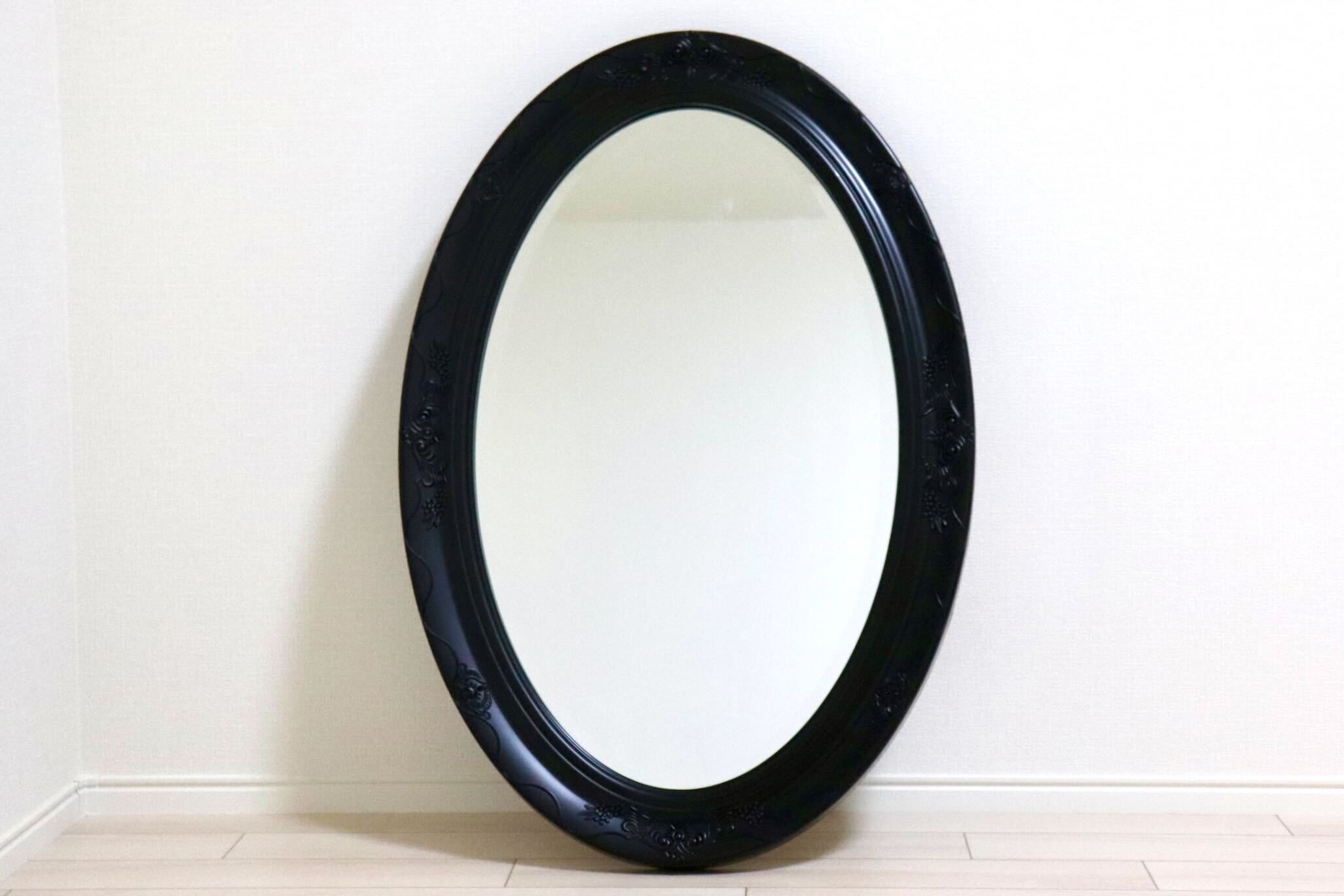 GMIK745K○ウォールミラー 壁掛け鏡 姿見 壁掛けミラー 全身鏡 立て掛けミラー 鏡 クラシック調