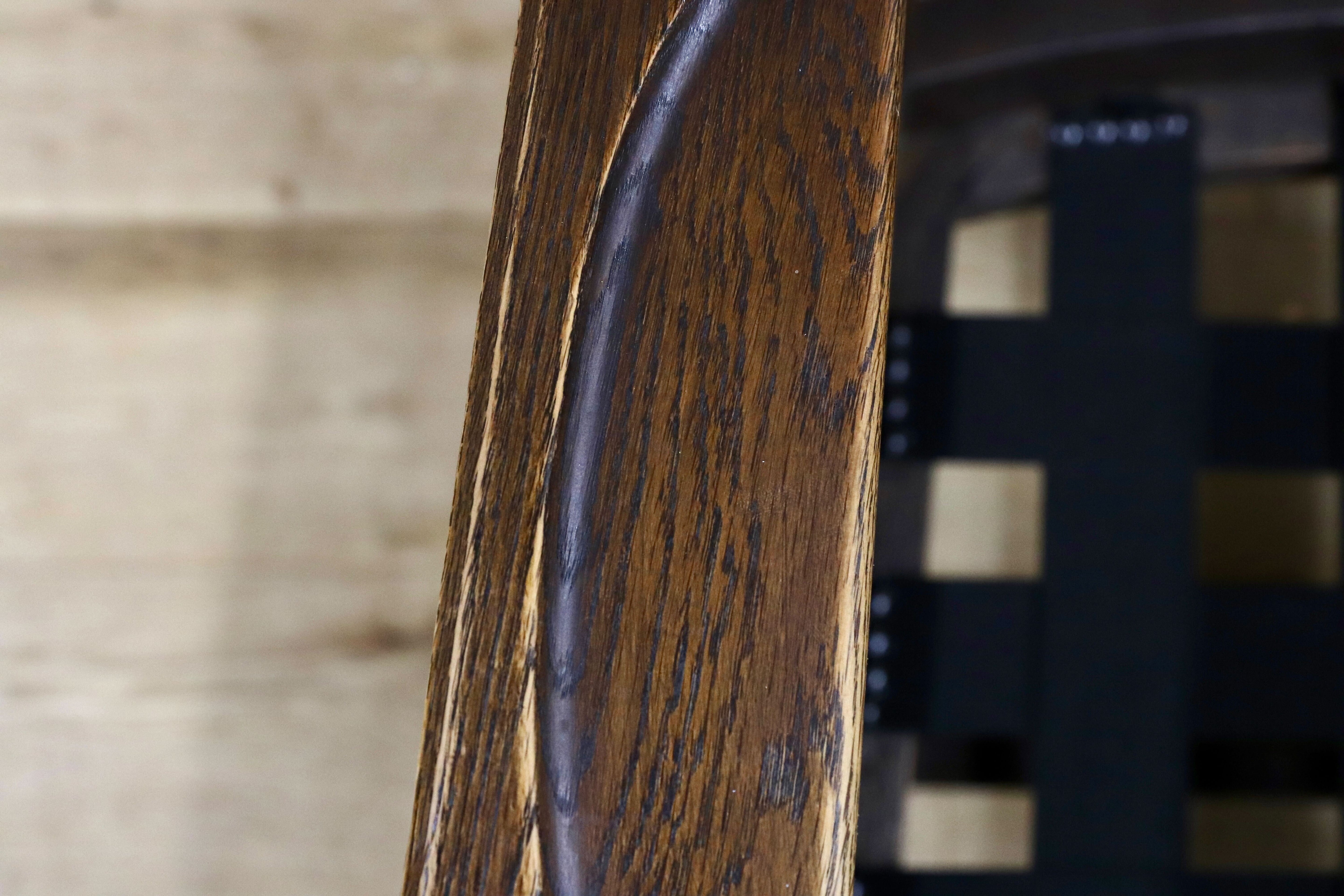 GMHK20○神戸家具 1人掛けソファ 肘掛け椅子 アームチェア 応接 椅子 楢材 クラシック レトロ アンティーク 検)永田良介