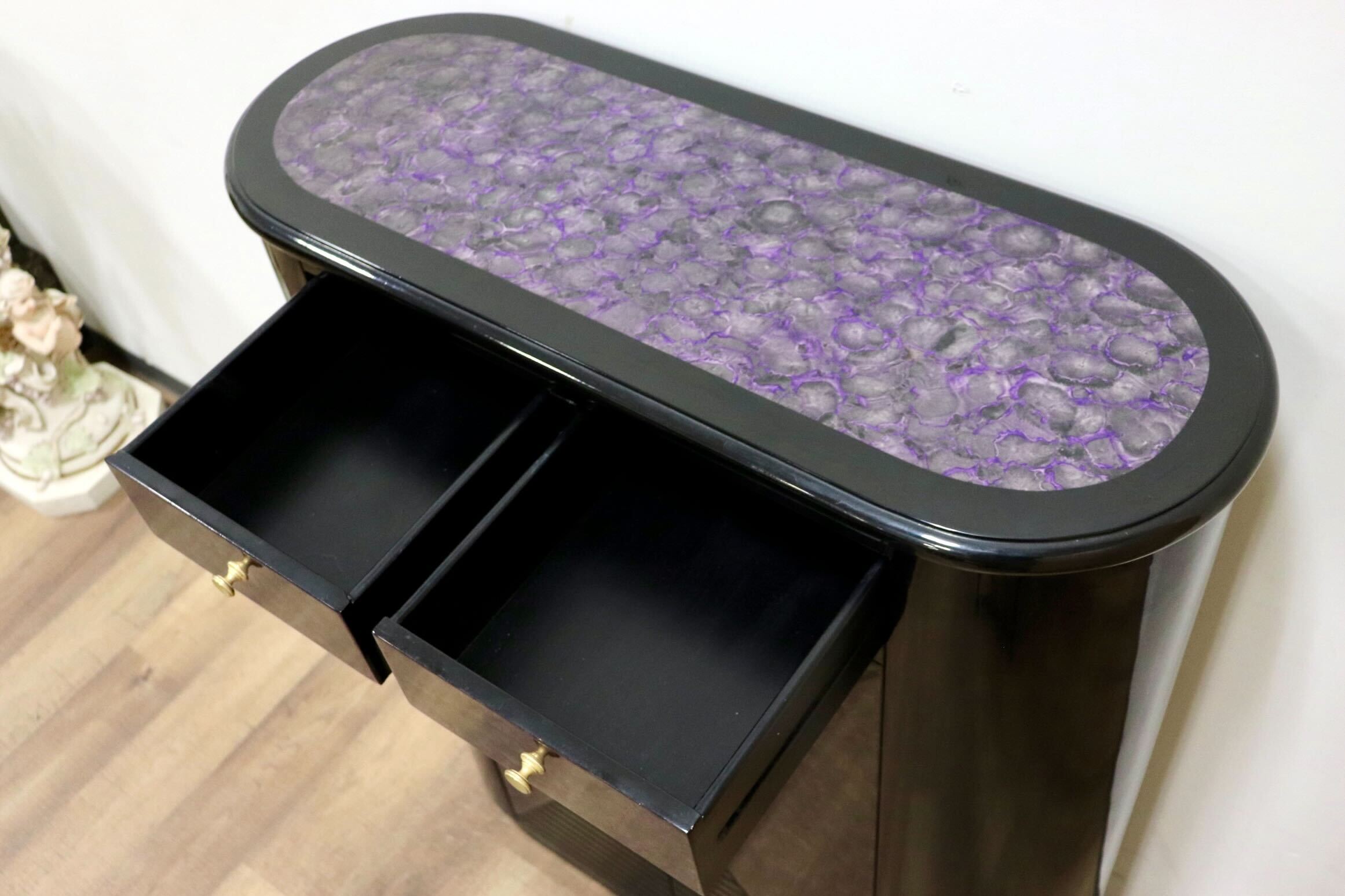 GMGS254○イタリア製 ヴィンテージ サイドボード キャビネット 飾り棚 収納家具 店舗什器 クラシック モダン スタイリッシュ