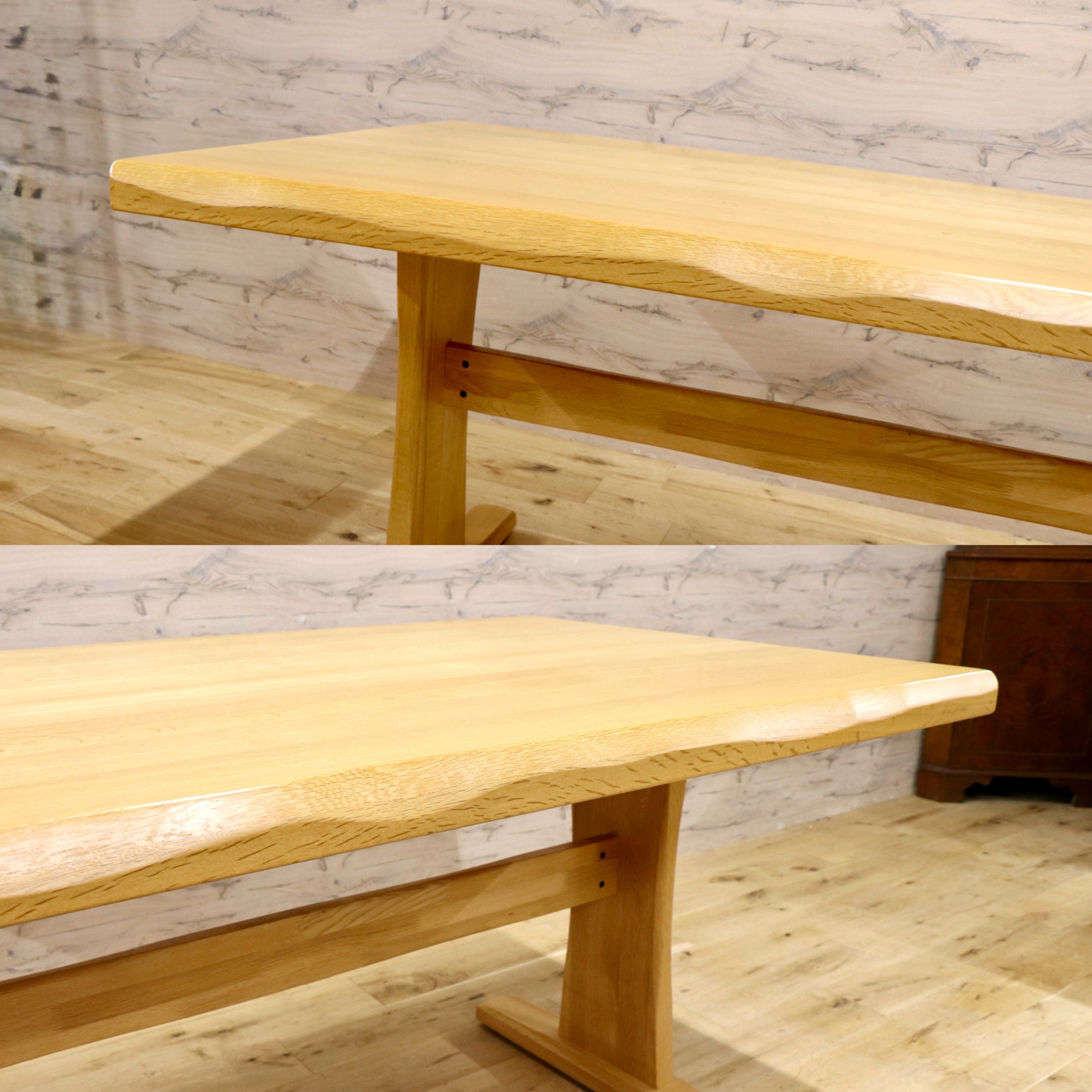 GMJS120C〇イバタインテリア / ibata グレース ダイニングテーブル センターテーブル 食卓テーブル 作業台 飛騨家具 オーク材 ナチュラル