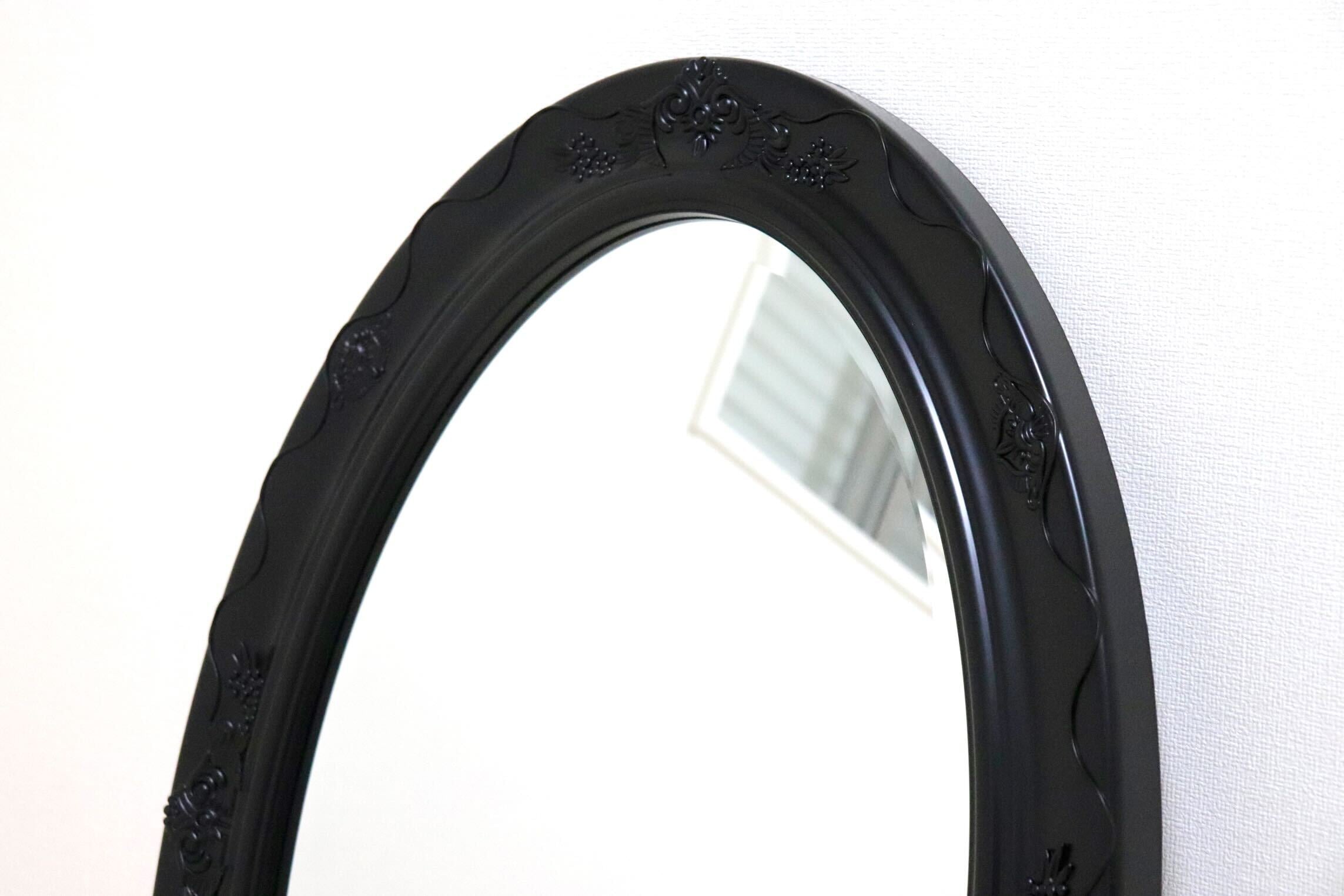 GMIK745K○ウォールミラー 壁掛け鏡 姿見 壁掛けミラー 全身鏡 立て掛けミラー 鏡 クラシック調